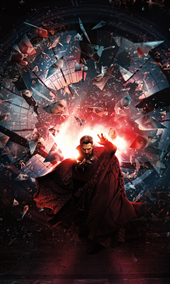 Doctor Strange in the Multiverse of Madness, movie poster, 2022, 240x400 wallpaper