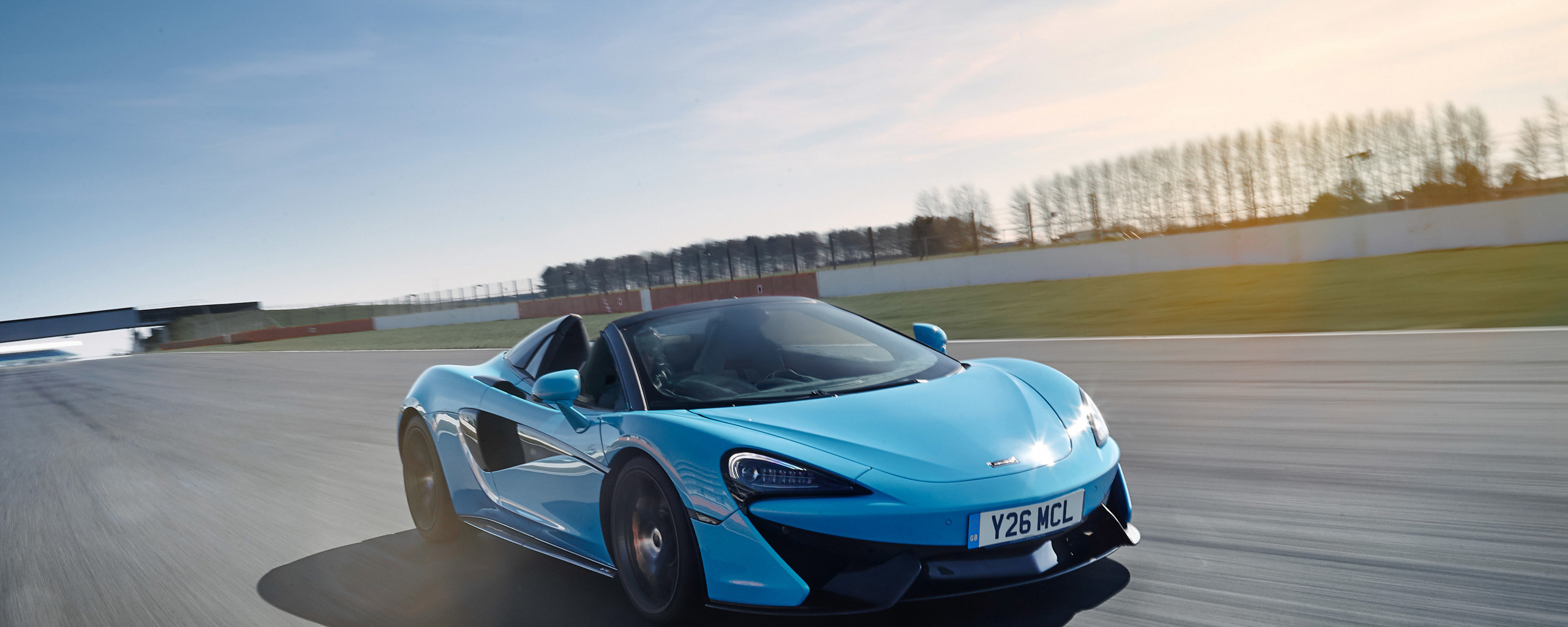 Download wallpaper 2560x1024 mclaren 570s spider, track pack, 2018 ...