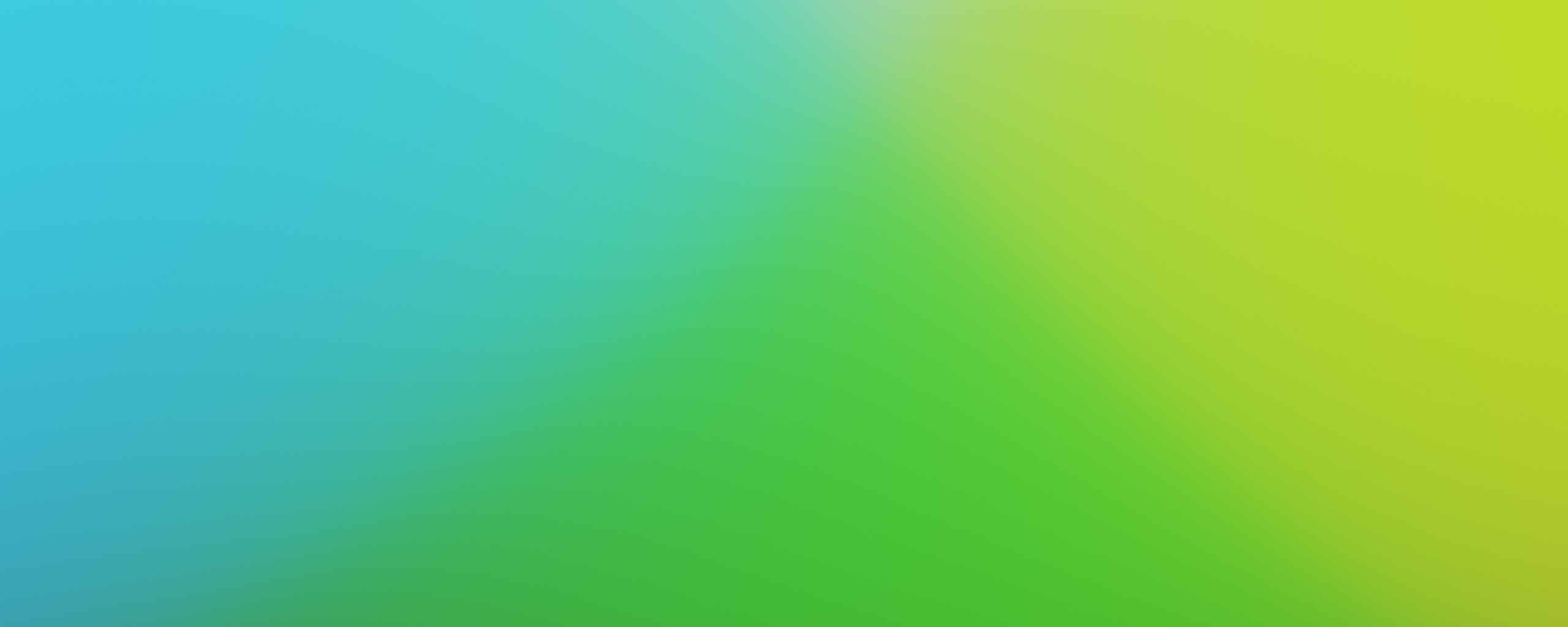 Download wallpaper 2560x1024 blue green, gradient, abstract, blur, dual ...