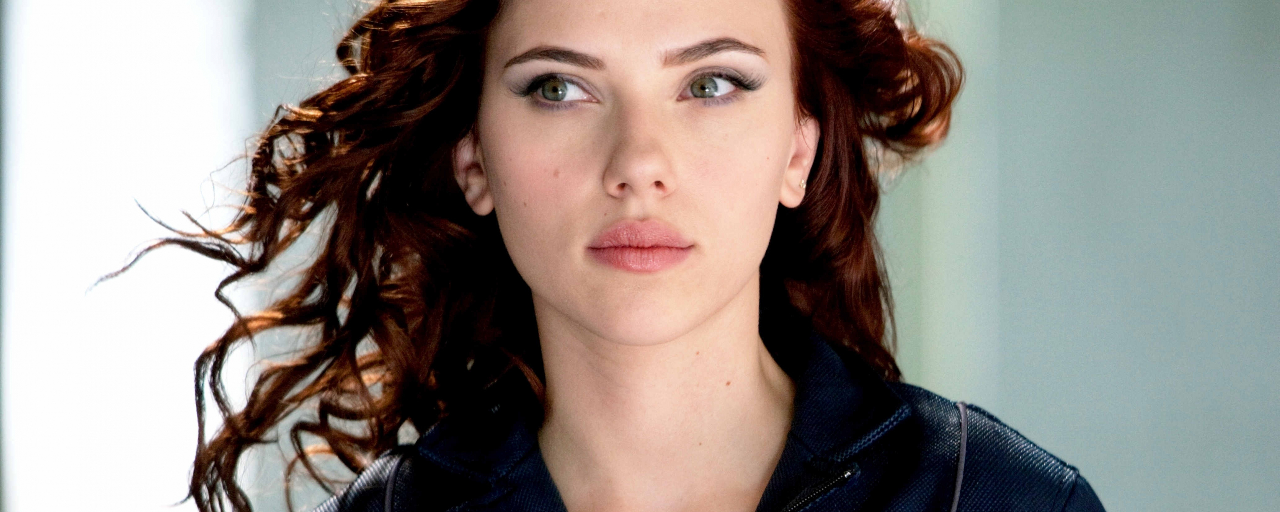Black Widow, Scarlett Johansson, movie, actress, 2560x1024 wallpaper
