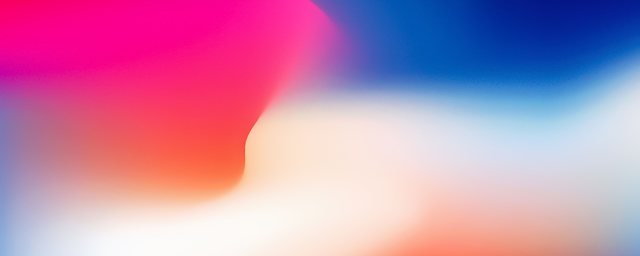 Download wallpaper 2560x1024 iphone x, stock, colorful gradient ...