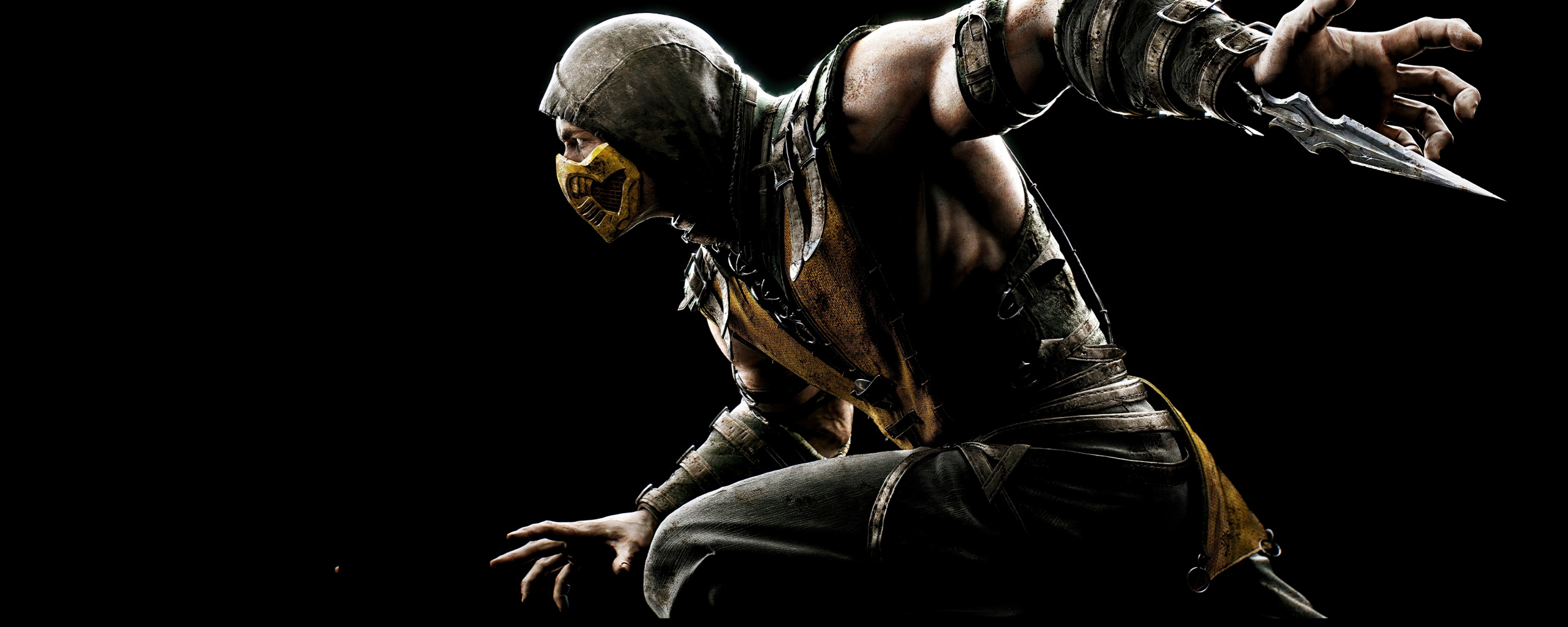 Download wallpaper 2560x1024 2020, scorpion, mortal kombat, video game ...