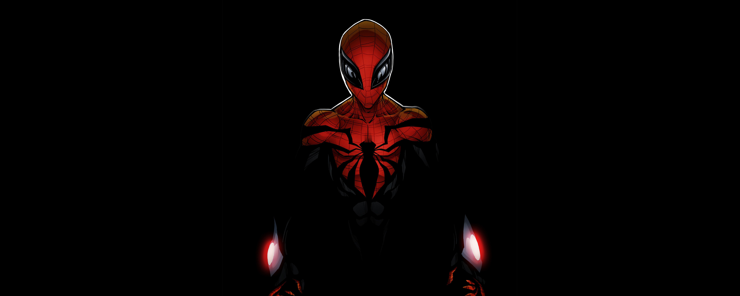 Download Wallpaper 2560x1024 Amazing, Spider-man, Artwork, Dark, Dual 