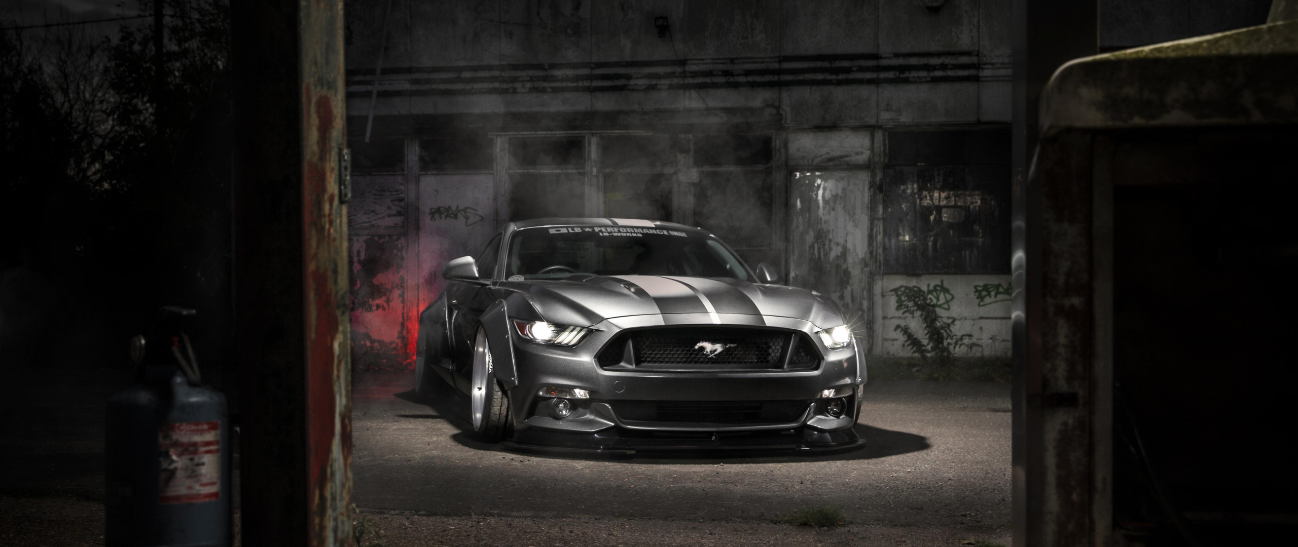 Download 2560x1080 Wallpaper Mustang Ford Silver Muscle Car Dual Wide Widescreen 2560x1080 Hd Image Background 20623