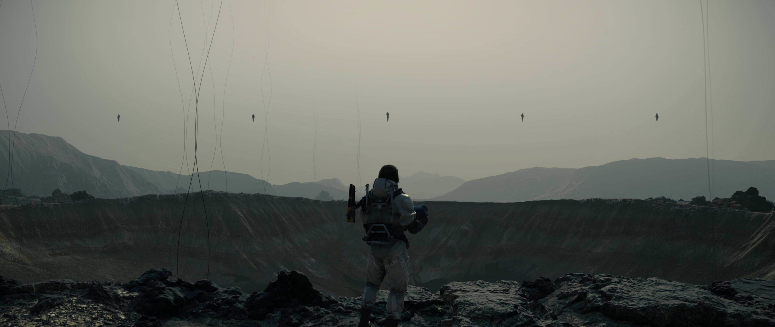 Download Artwork Death Stranding Landscape Video Game 2560x1080 Wallpaper Dual Wide 2560x1080 Hd Image Background 9356