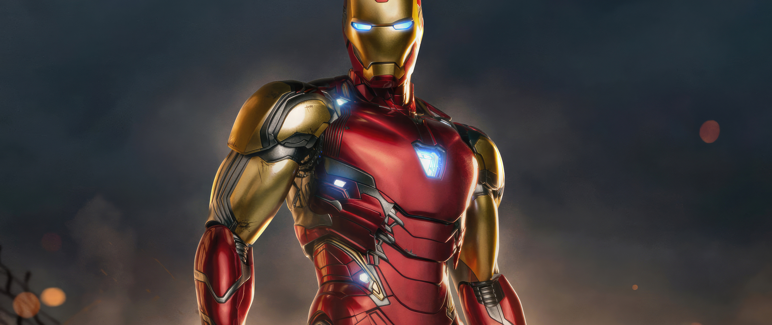 Download wallpaper 2560x1080 iron man, one last hope, movie 2023, dual ...