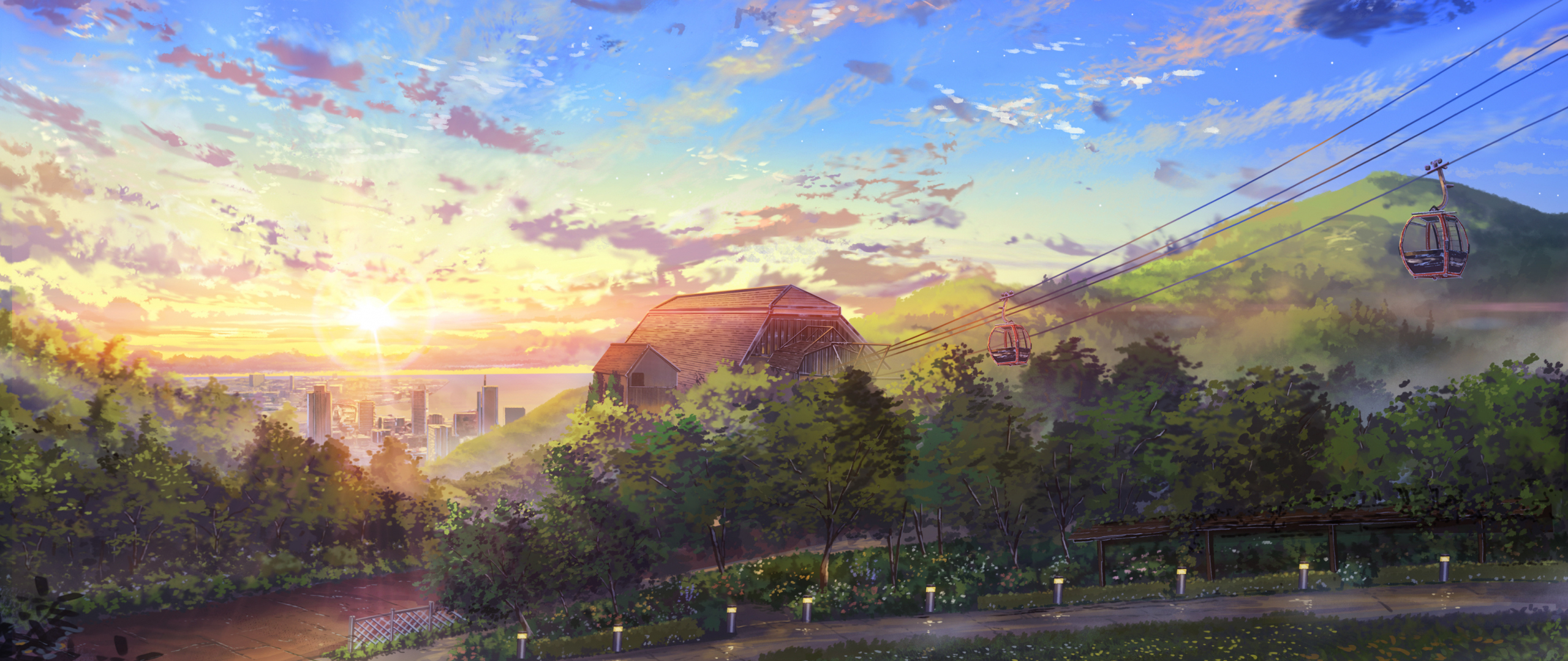 Панорама из аниме