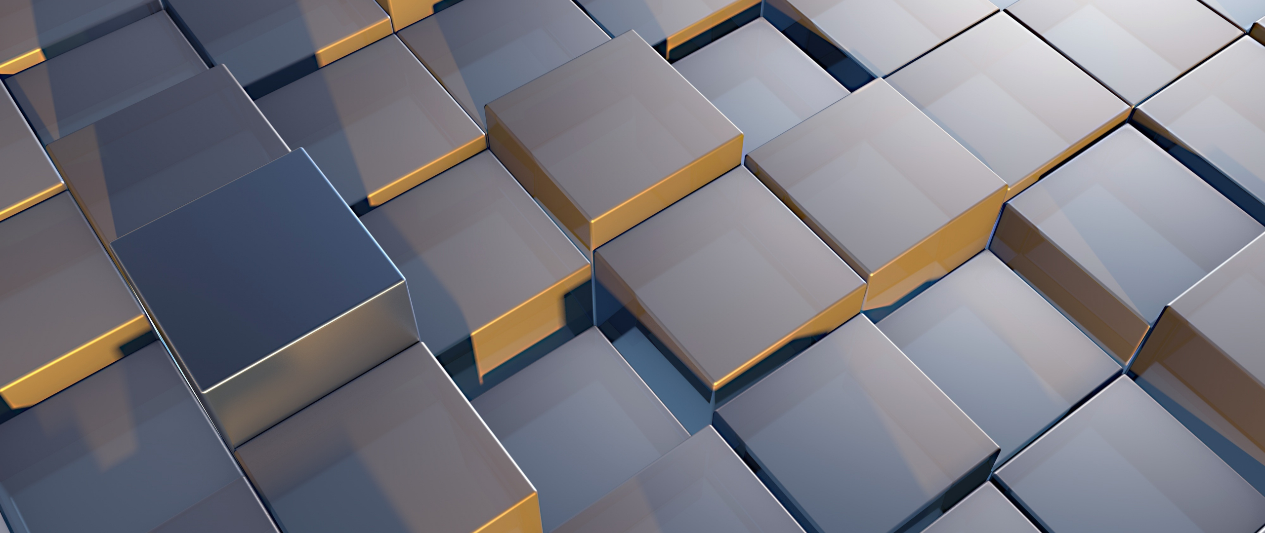 Download wallpaper 2560x1080 cubes, pattern, abstract, dual wide ...