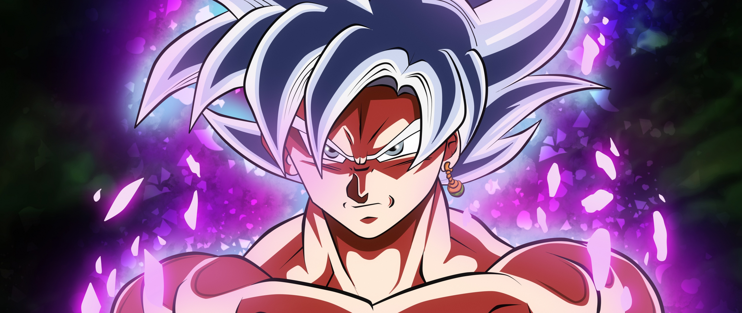 Download wallpaper 2560x1080 goku, dragon ball super, ultra instinct, dual  wide 2560x1080 hd background, 3931