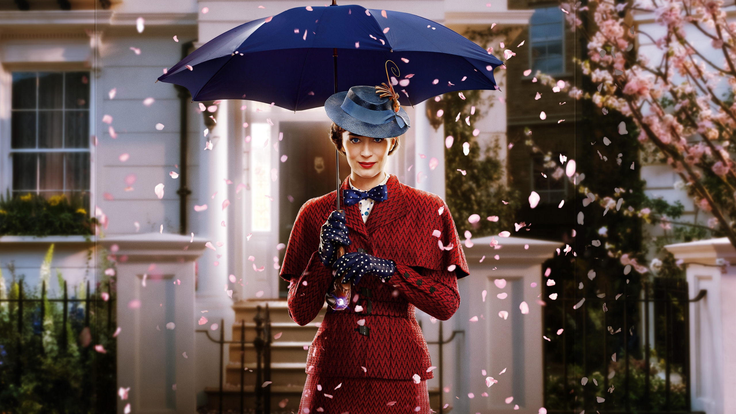 Mary Poppins Returns, Emily Blunt, 2560x1440 wallpaper