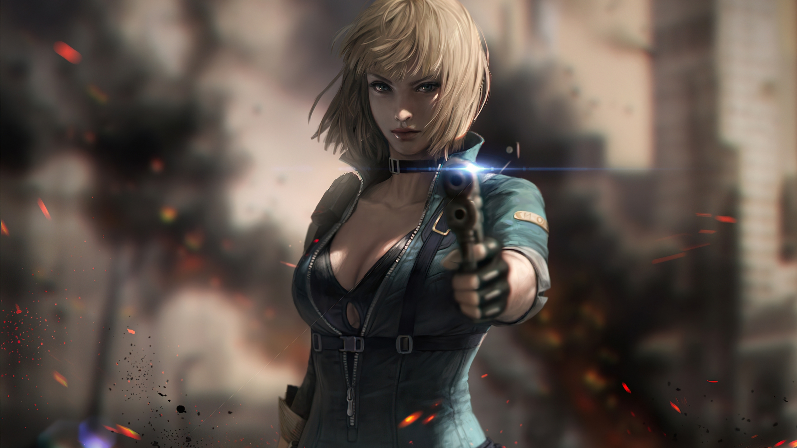 Download wallpaper 2560x1440 crossfire: warzone - strategy war game, video  game, girl character, dual wide 16:9 2560x1440 hd background, 26396