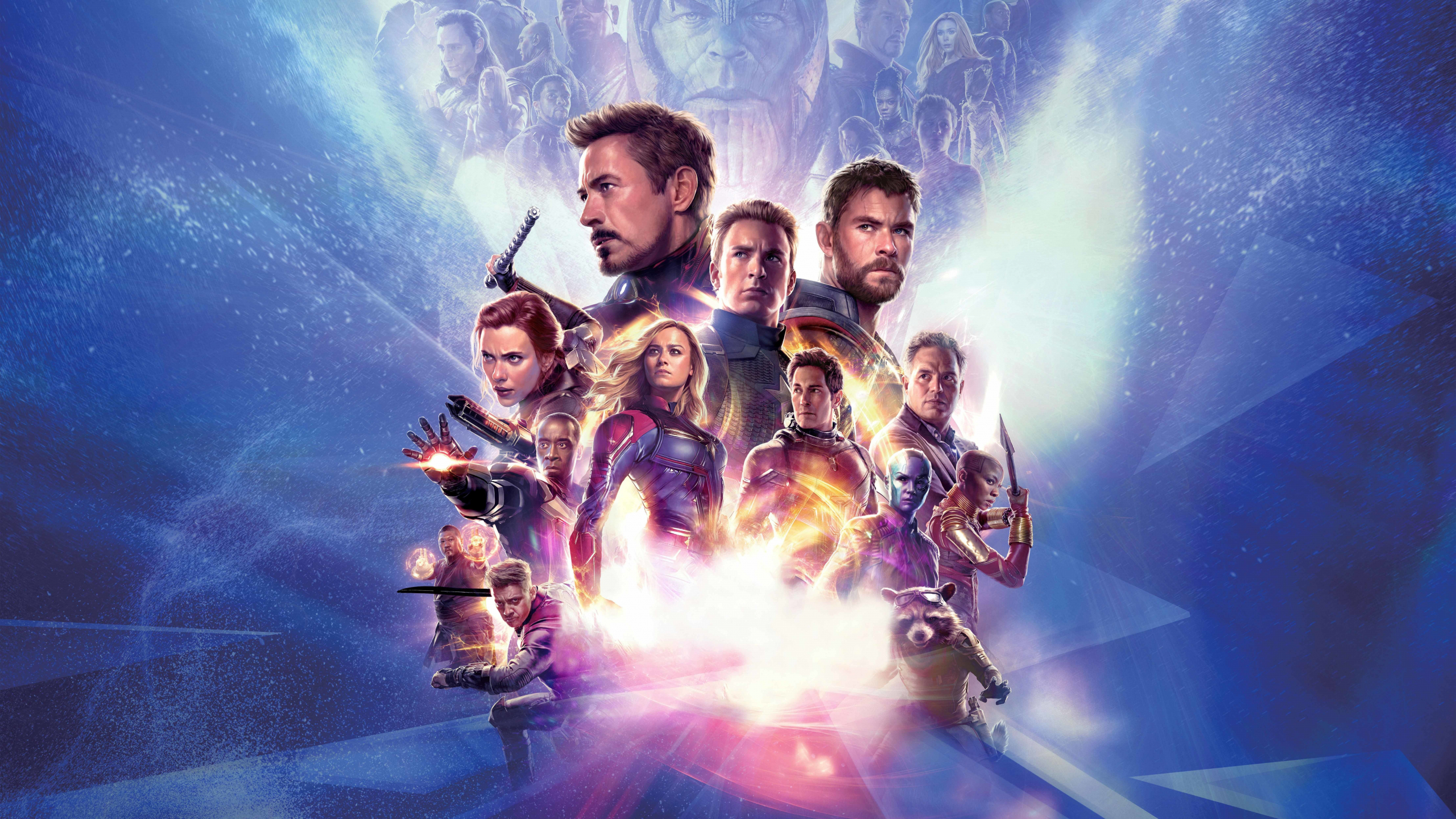 Download 2560x1440 wallpaper movie, 2019, avengers: endgame, fan art