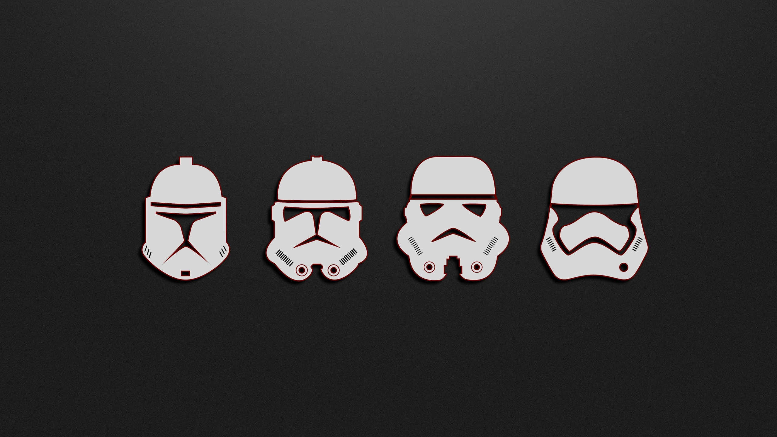 Download Minimal Soldiers Stormtrooper Star Wars 2560x1440 Wallpaper
