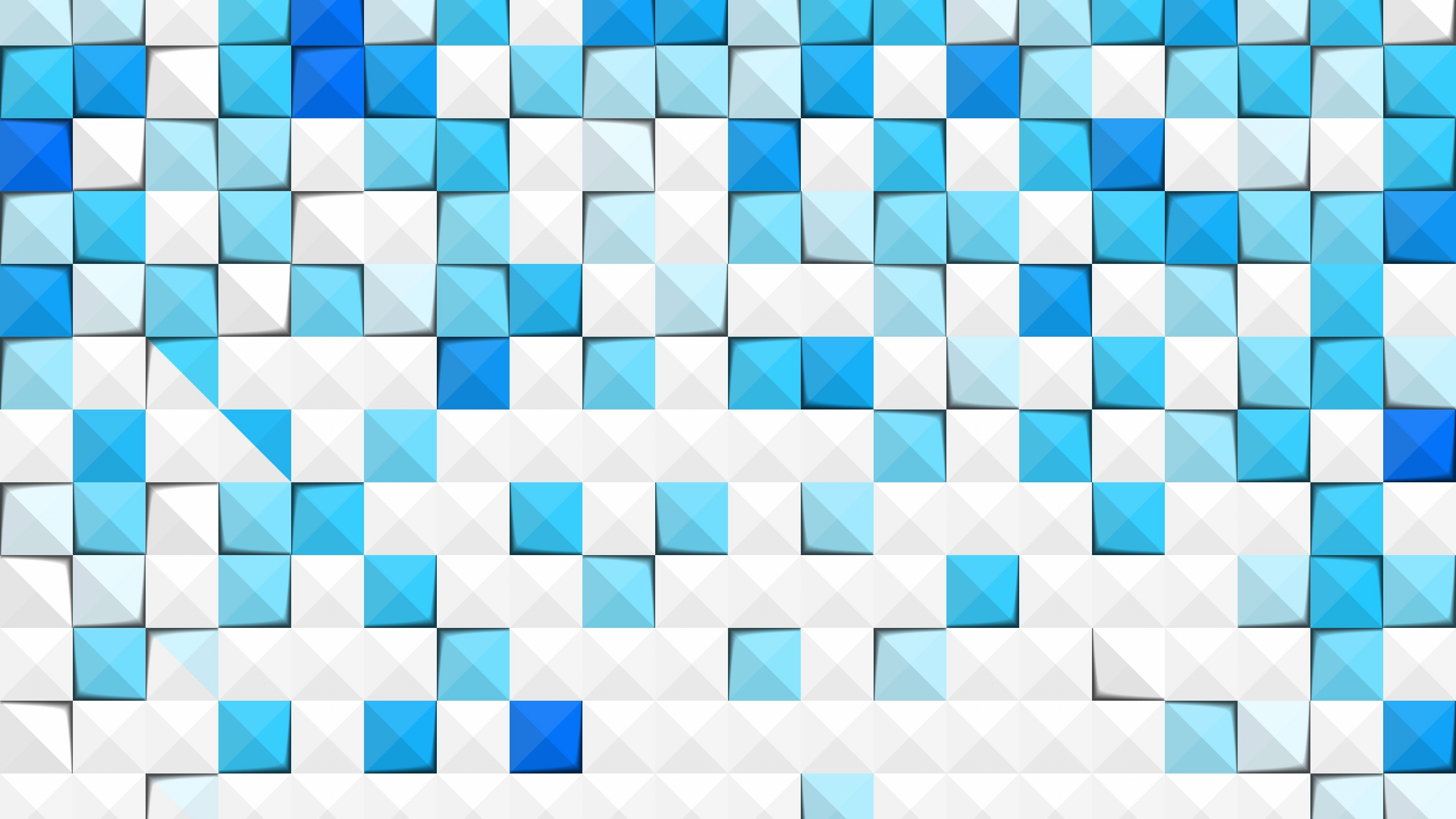 Download 2560x1440 Wallpaper Texture Blue White Squares
