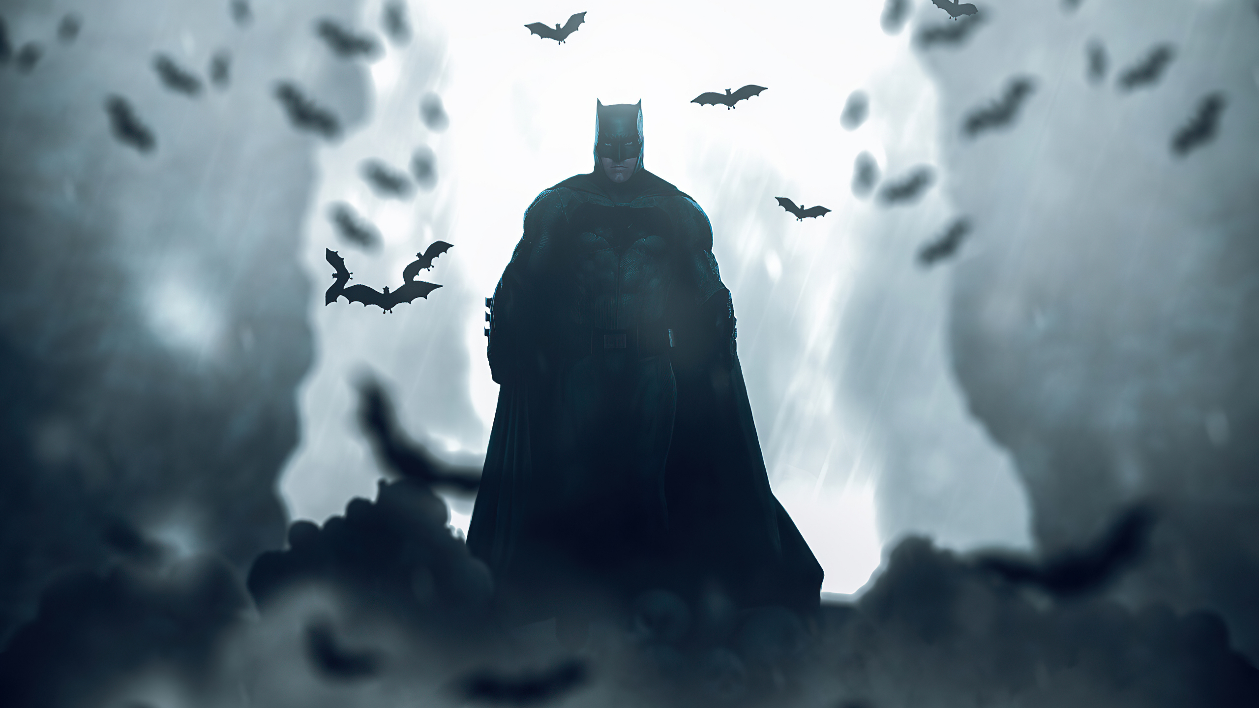 batman silhouette wallpaper