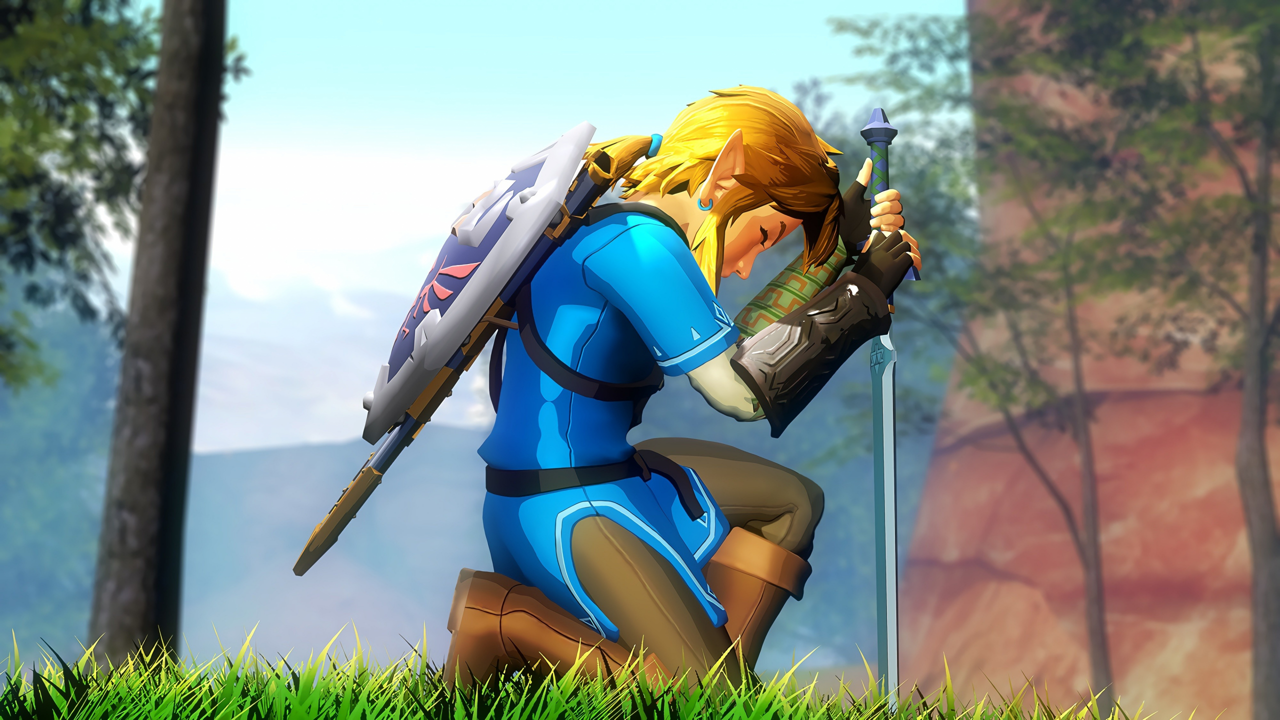 Video Game The Legend of Zelda: Breath of the Wild The Legend of Zelda Link  Wallpaper