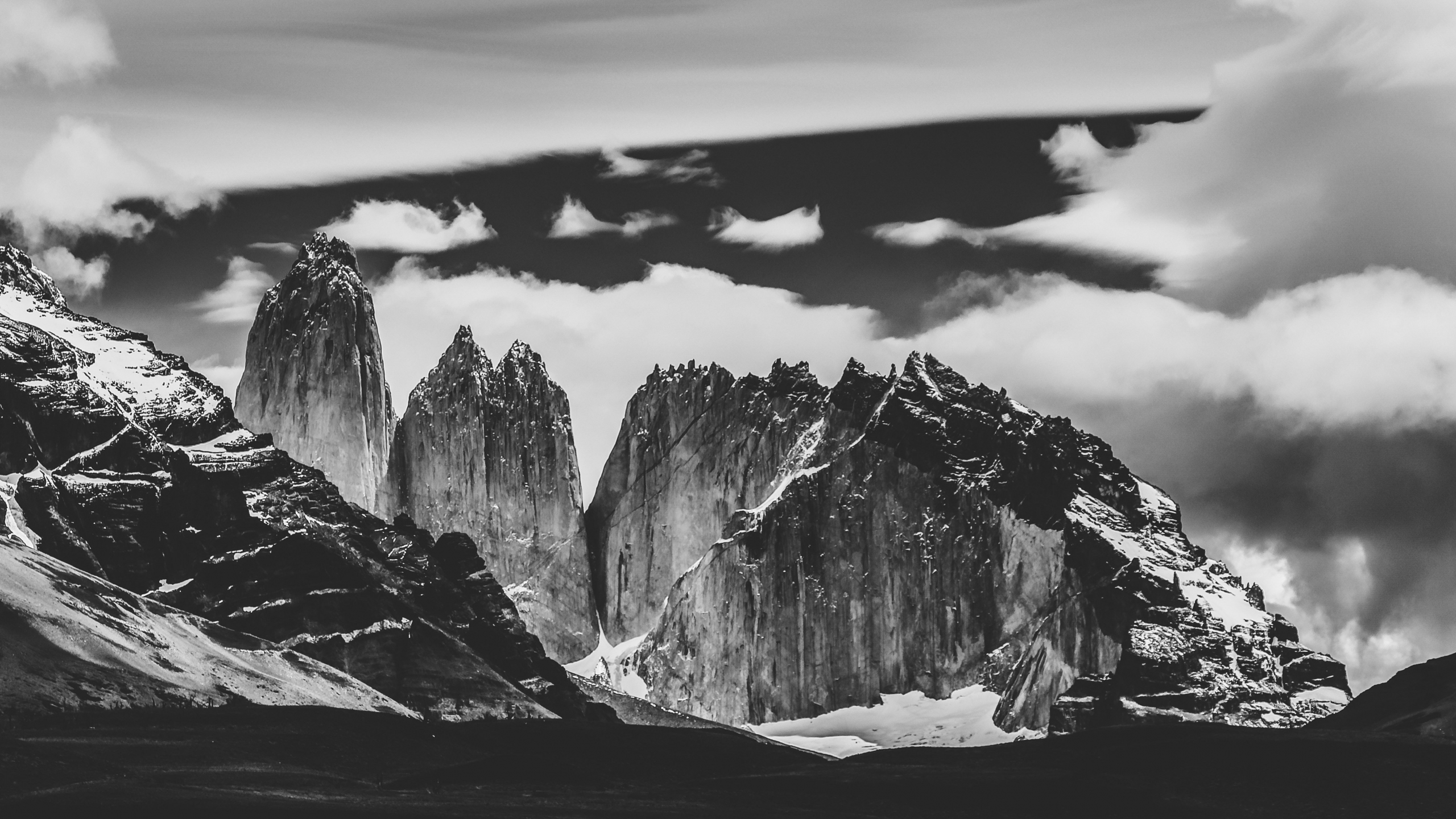 Download 2560x1440 Wallpaper Torres Del Paine National Park