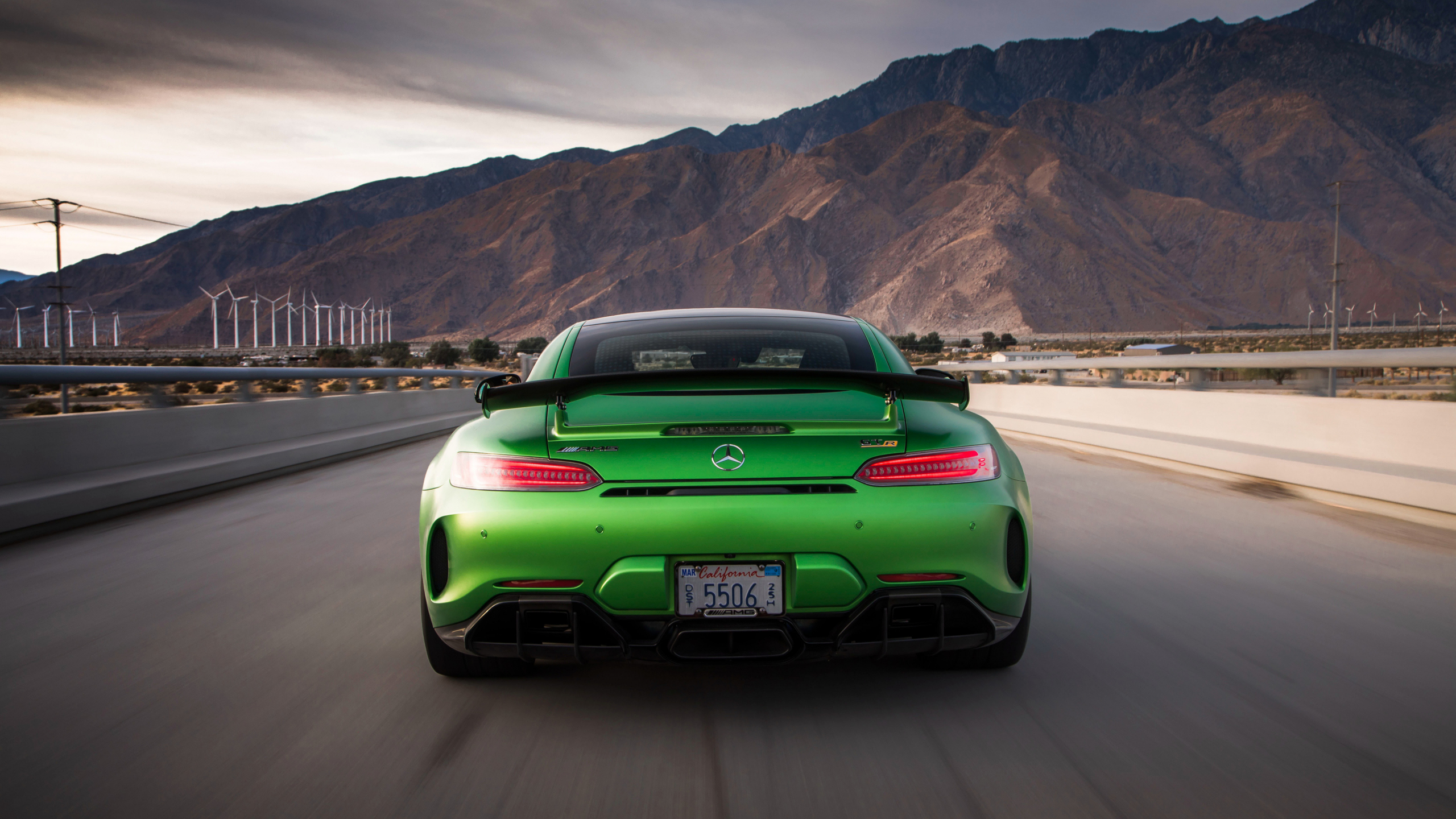 Download 2560x1440 Wallpaper Mercedes Amg Gt R Rear On Road Dual Wide Widescreen 16 9 Widescreen 2560x1440 Hd Image Background 1923