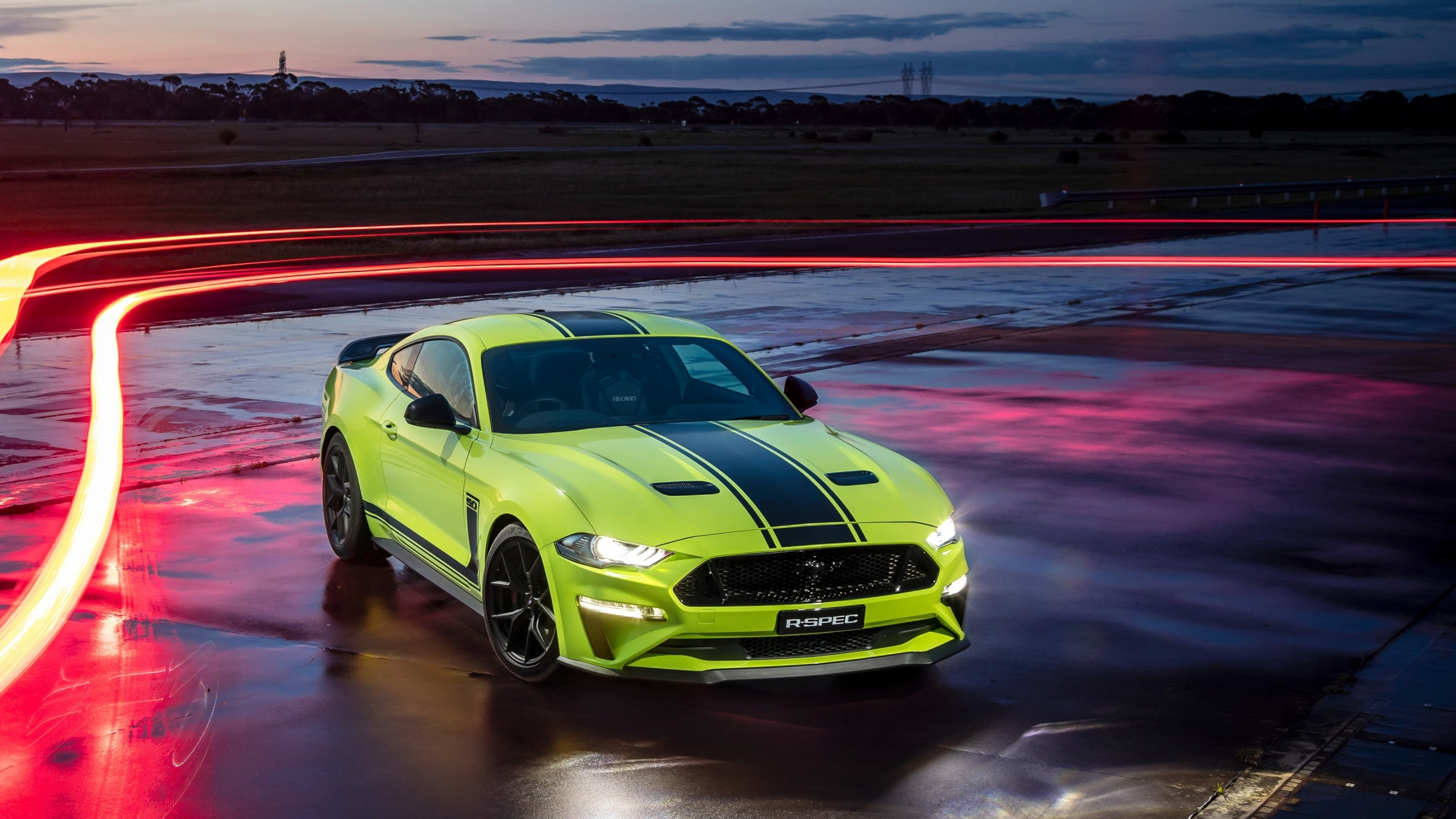 Download ford mustang gt fastback, sports car, 2019 2560x1440 wallpaper