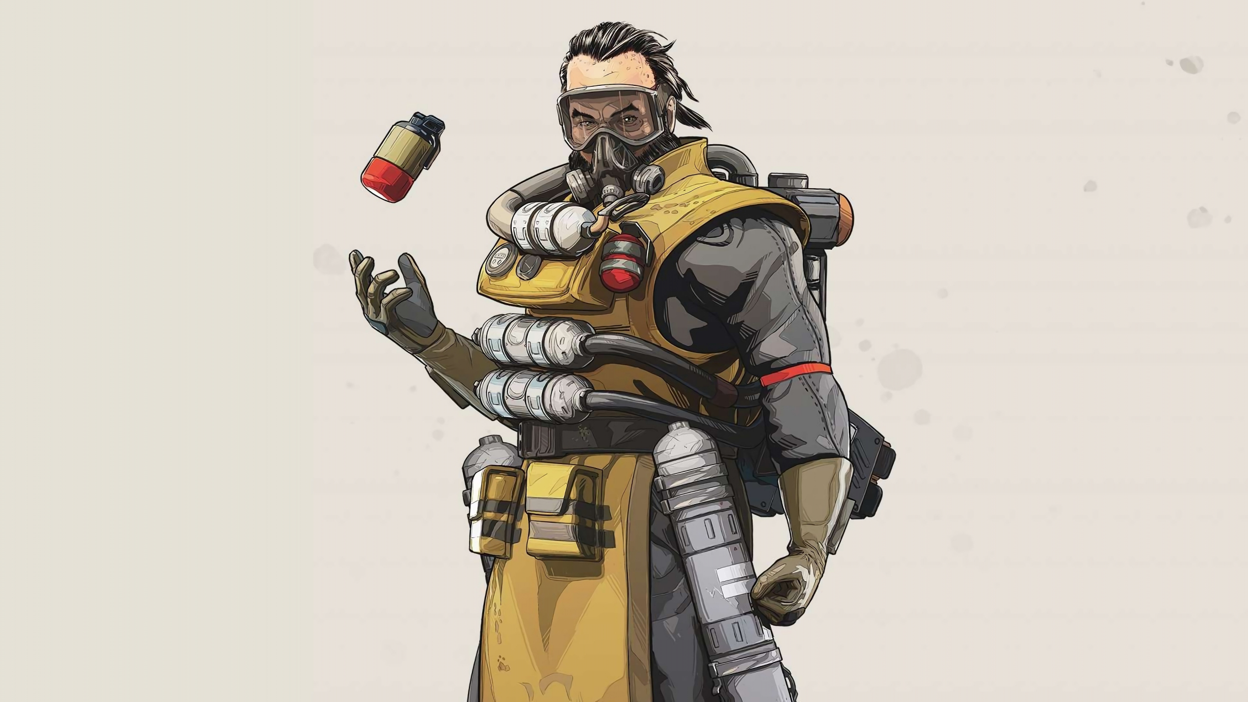 Download 2560x1440 Wallpaper Caustic Apex Legends Soldier Dual Wide Widescreen 16 9 Widescreen 2560x1440 Hd Image Background 186