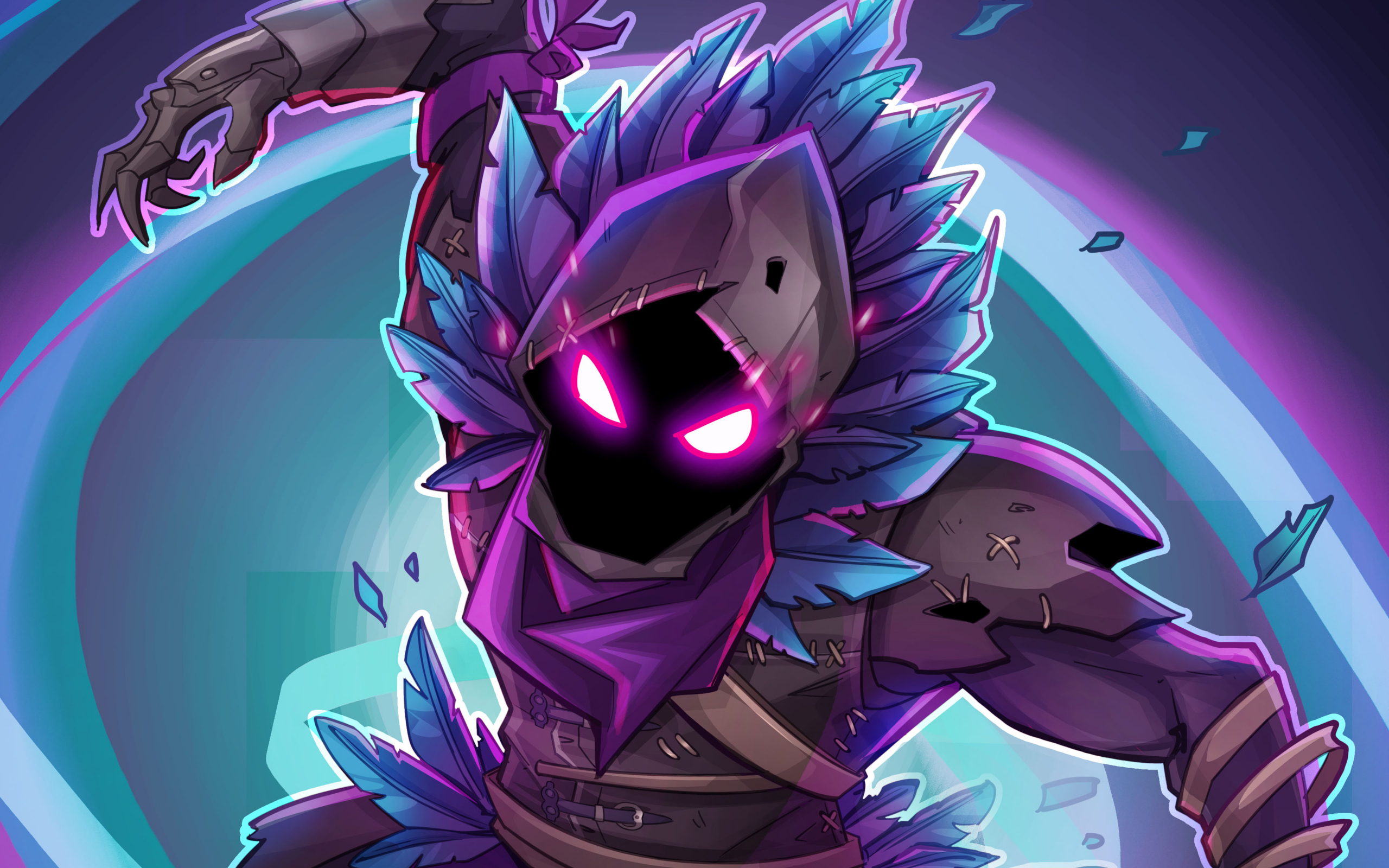 Download 2560x1600 Wallpaper Raven Fortnite Battle Royale Creature Game Dual Wide Widescreen 16 10 Widescreen 2560x1600 Hd Image Background 8126