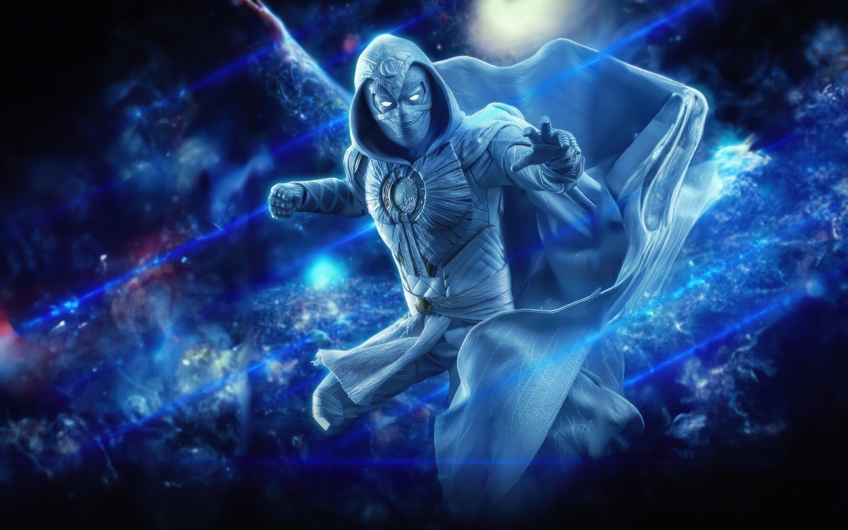 Moon Knight, superhero of night, Egypt's god power, 2880x1800 wallpaper