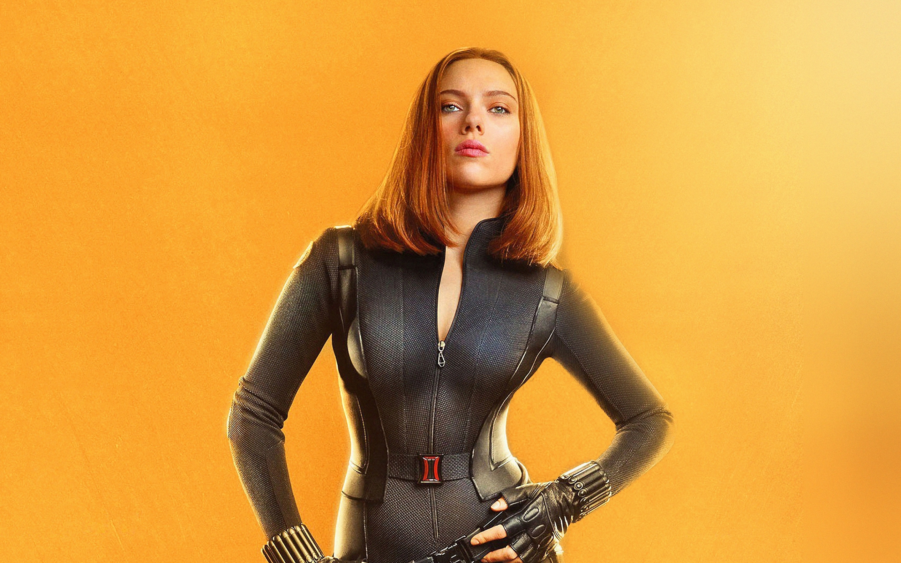 Black Widow, Scarlett Johansson, marvel, Avengers: Infinity war, 2880x1800 wallpaper