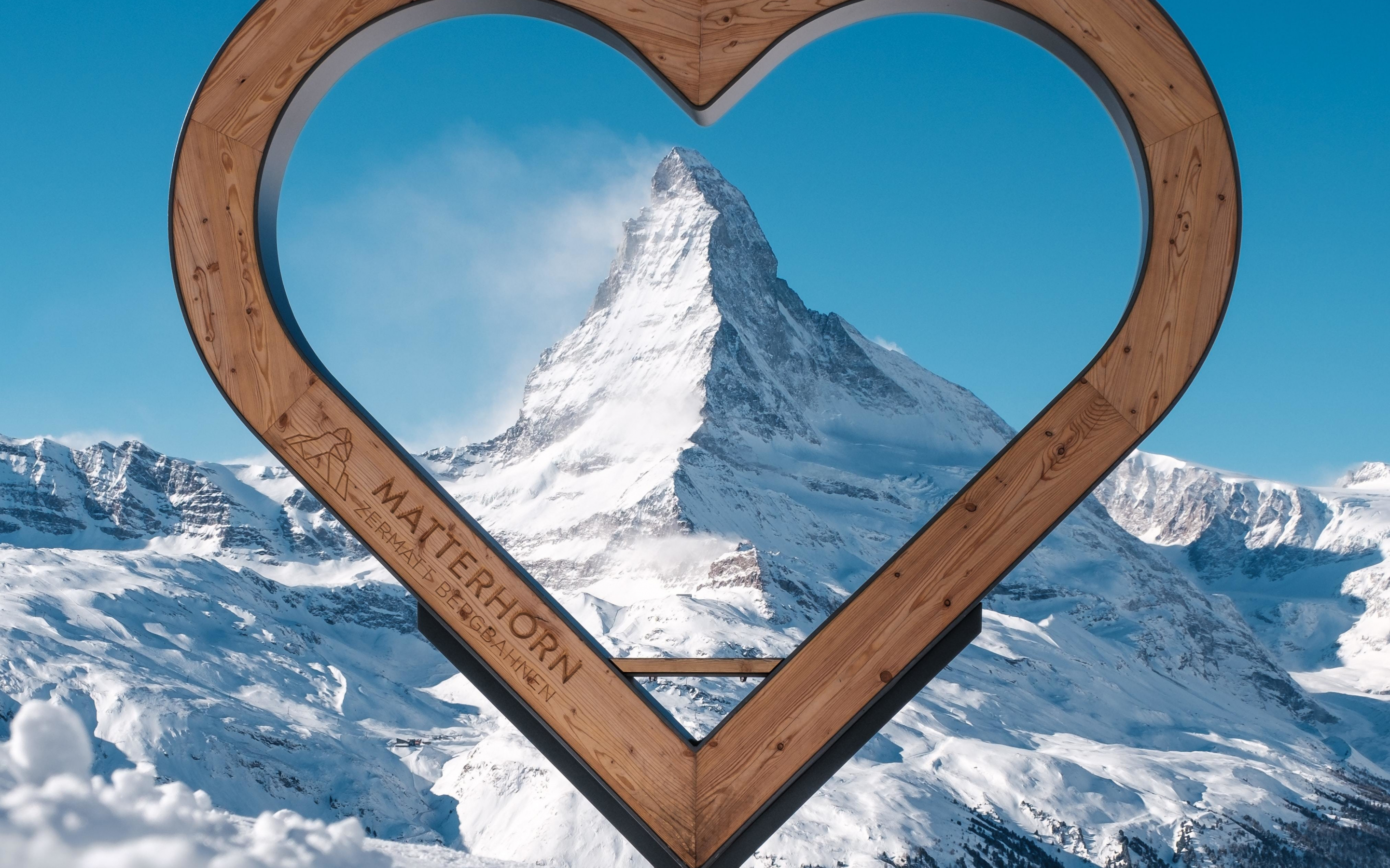Winter, Matterhorn, nature, 2880x1800 wallpaper
