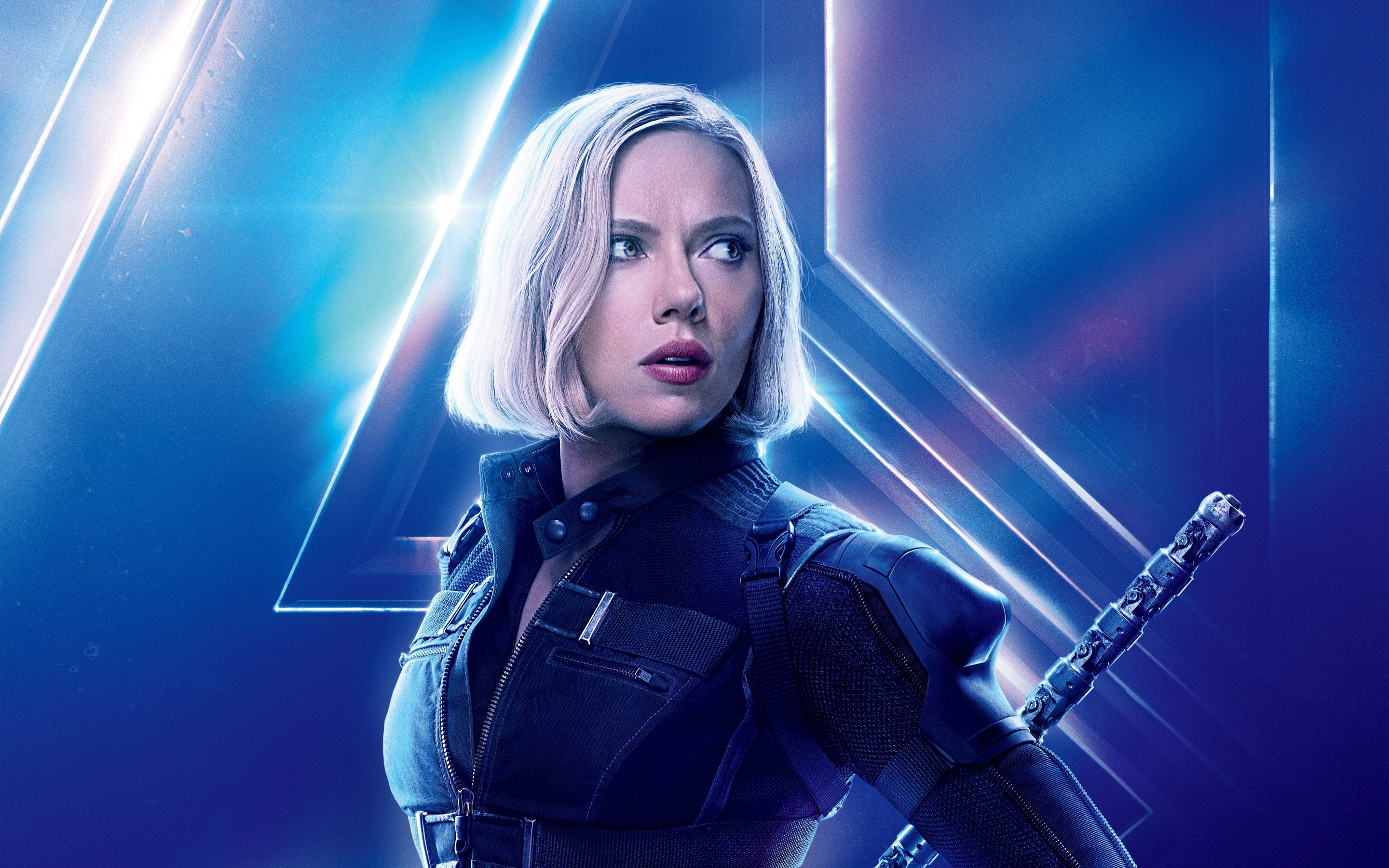 Avengers: infinity war, black widow, Scarlett Johansson, 2880x1800 wallpaper
