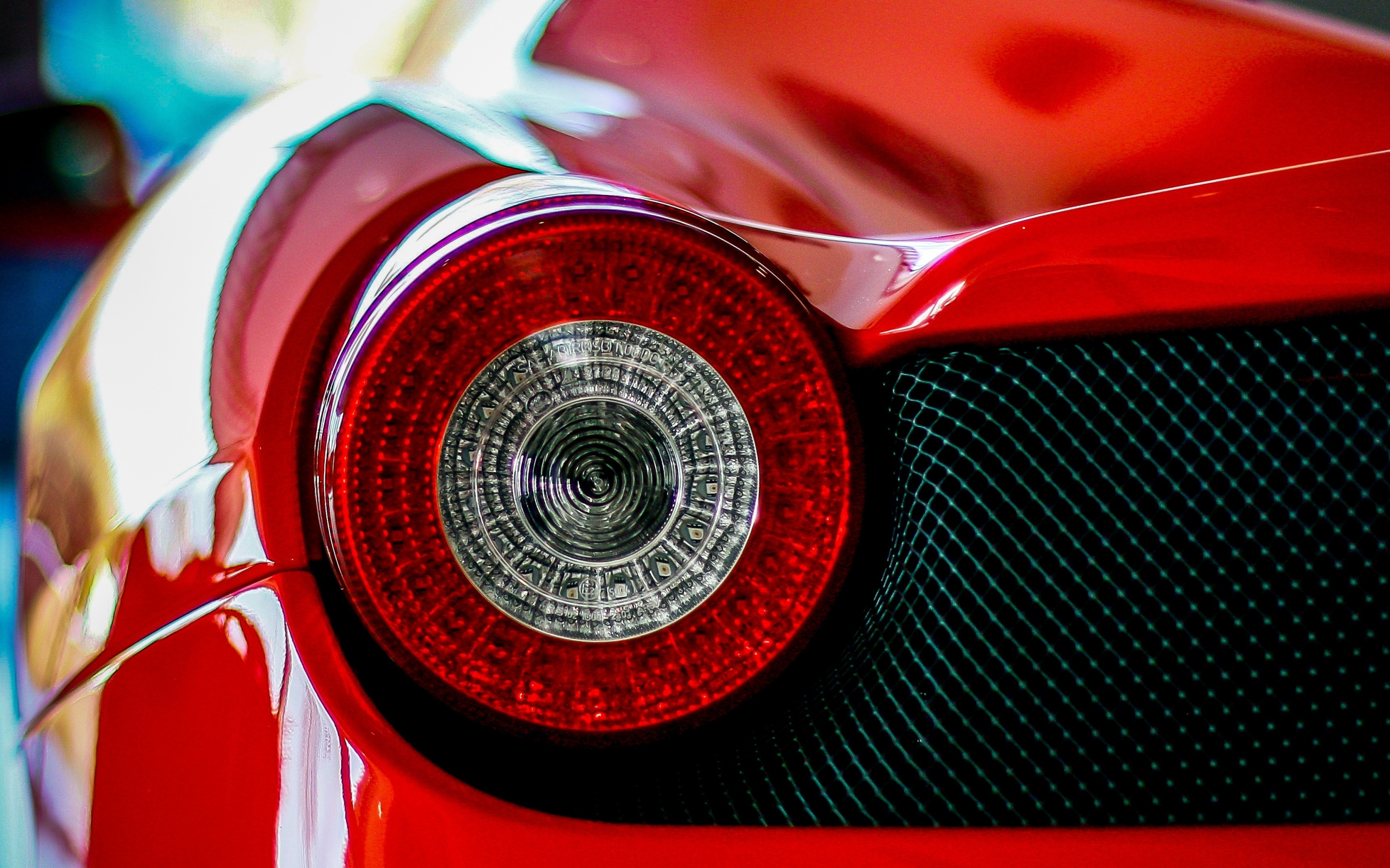 Taillight, rear, Ferrari 458, 2880x1800 wallpaper