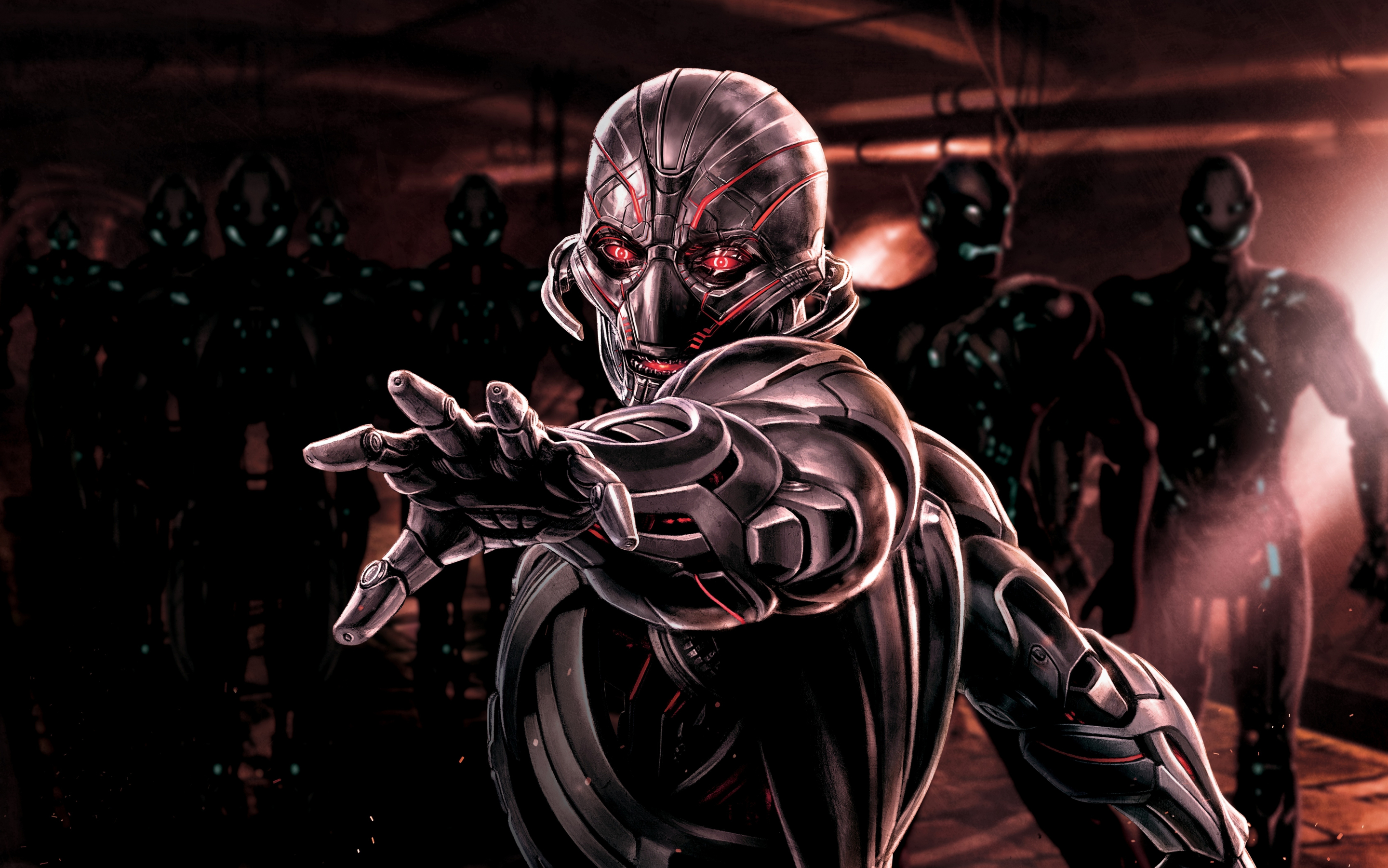 Ultron, Avengers: Age of Ultron, supervillain, robot, marvel comics, 2880x1800 wallpaper