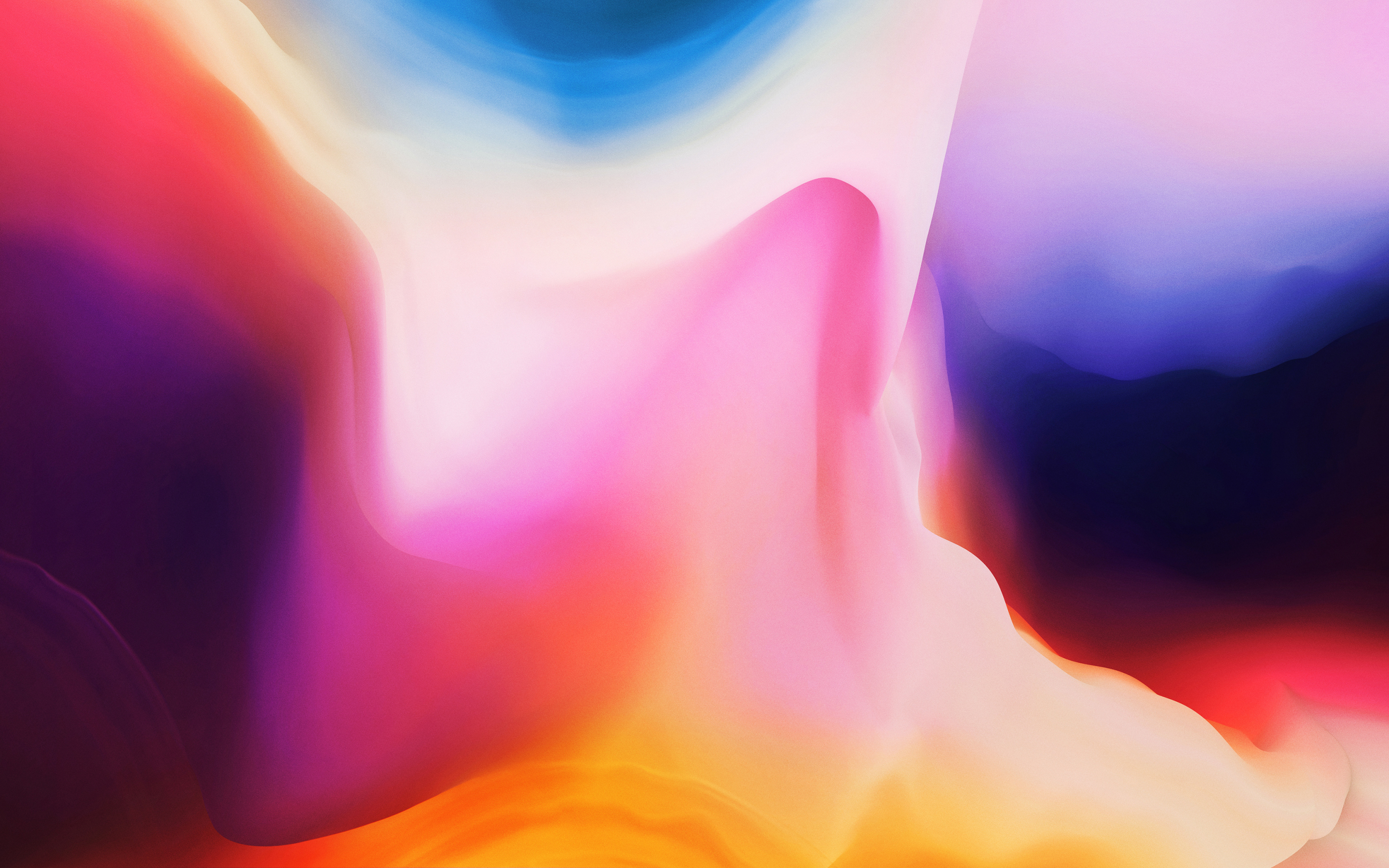 Colorful, gradient, oneplus 6, stock, 2880x1800 wallpaper