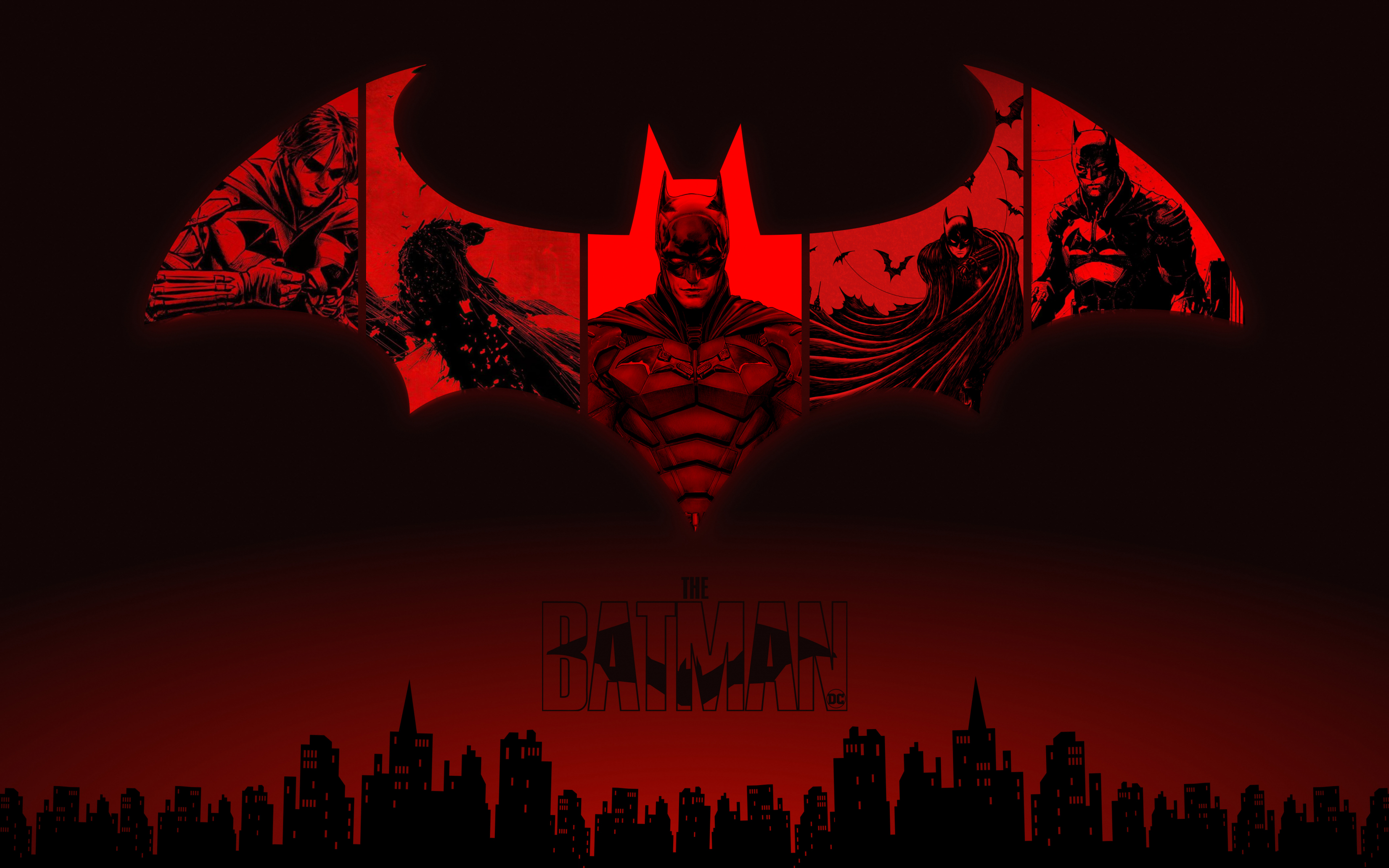 The Batman movie, 2022 movie, 8k poster, 2880x1800 wallpaper
