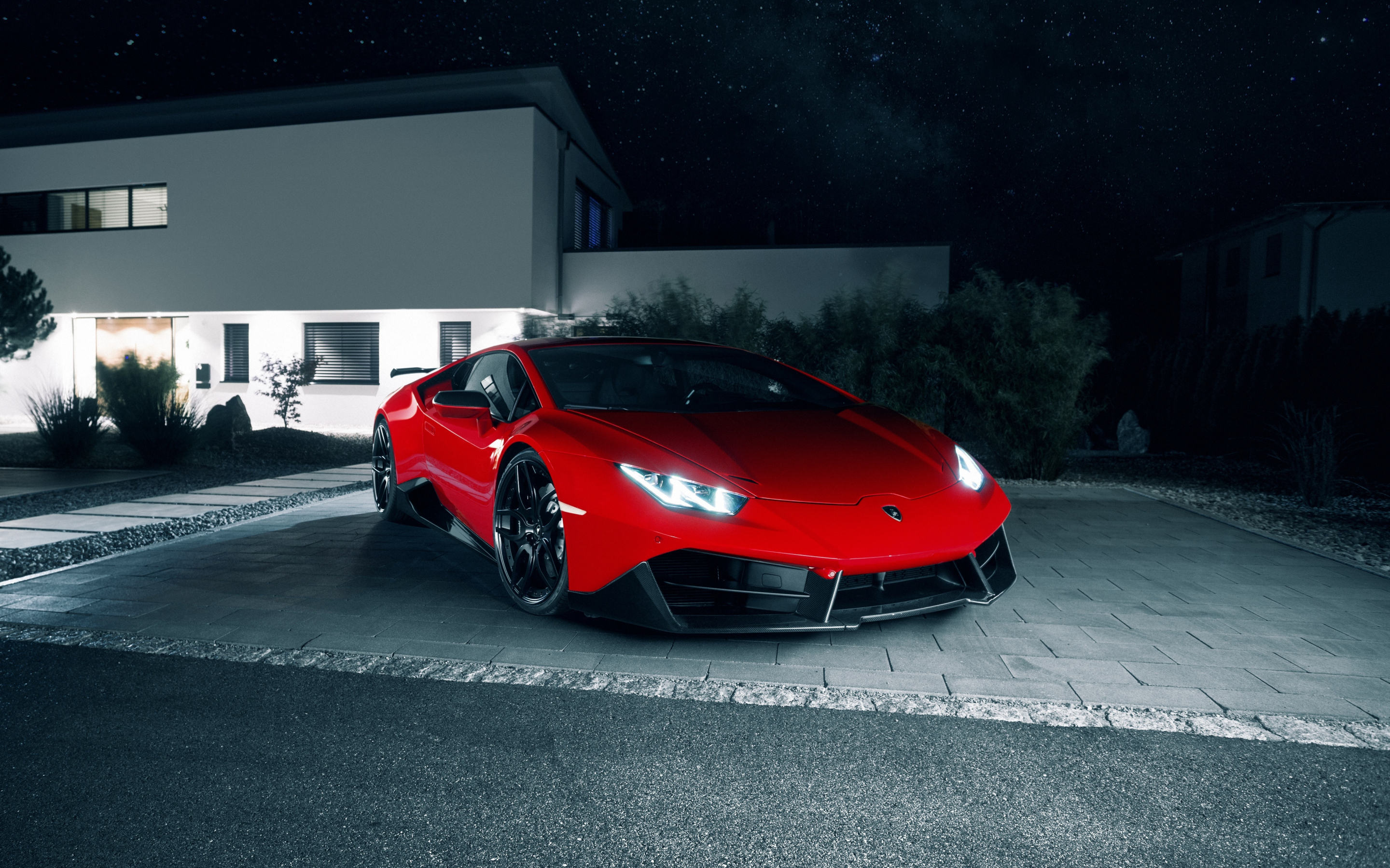 Lamborghini Huracan RWD, Novitec Torado, sports car, 2018, 2880x1800 wallpaper