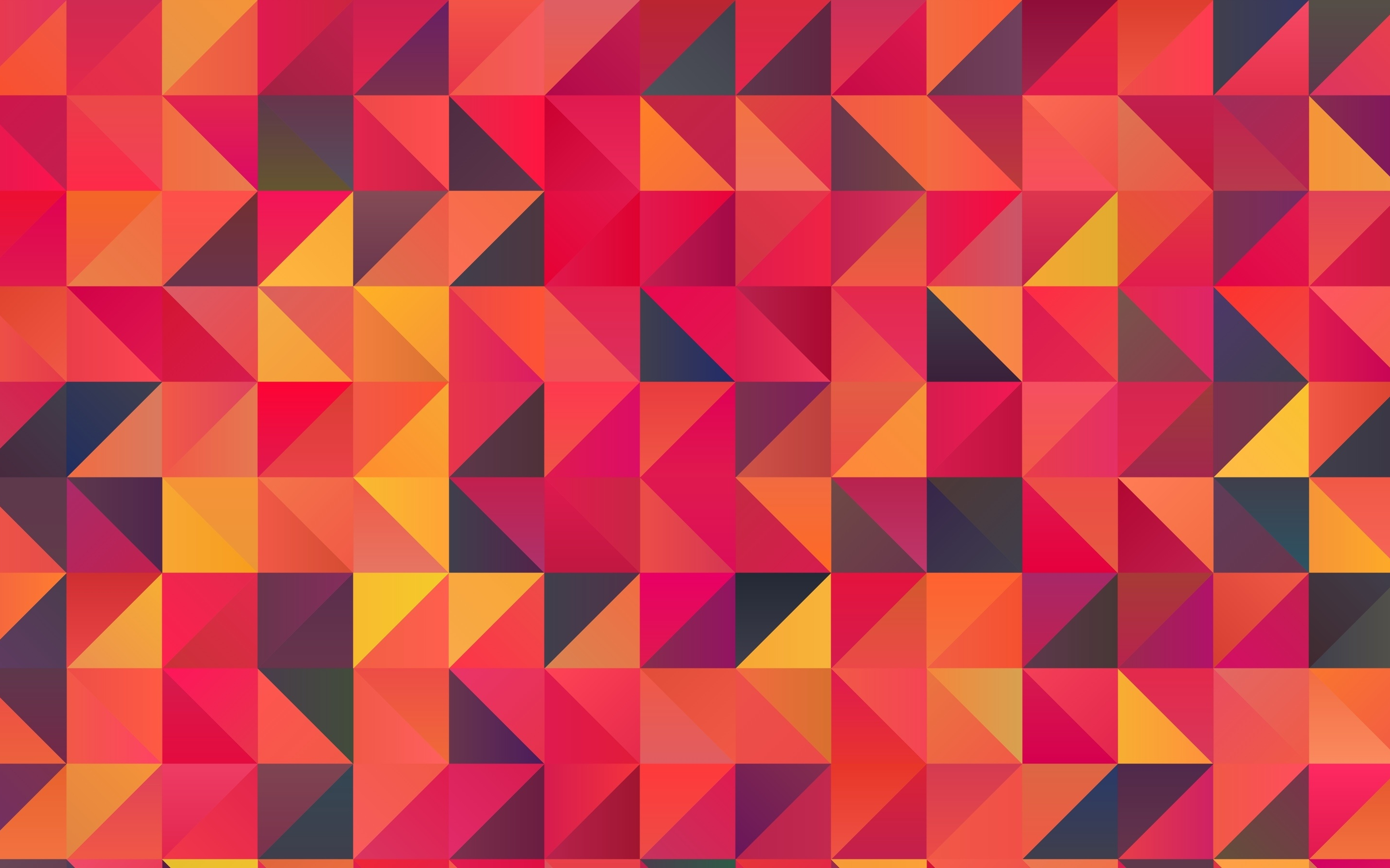 Triangles, geometry, abstract, pattern, 2880x1800 wallpaper
