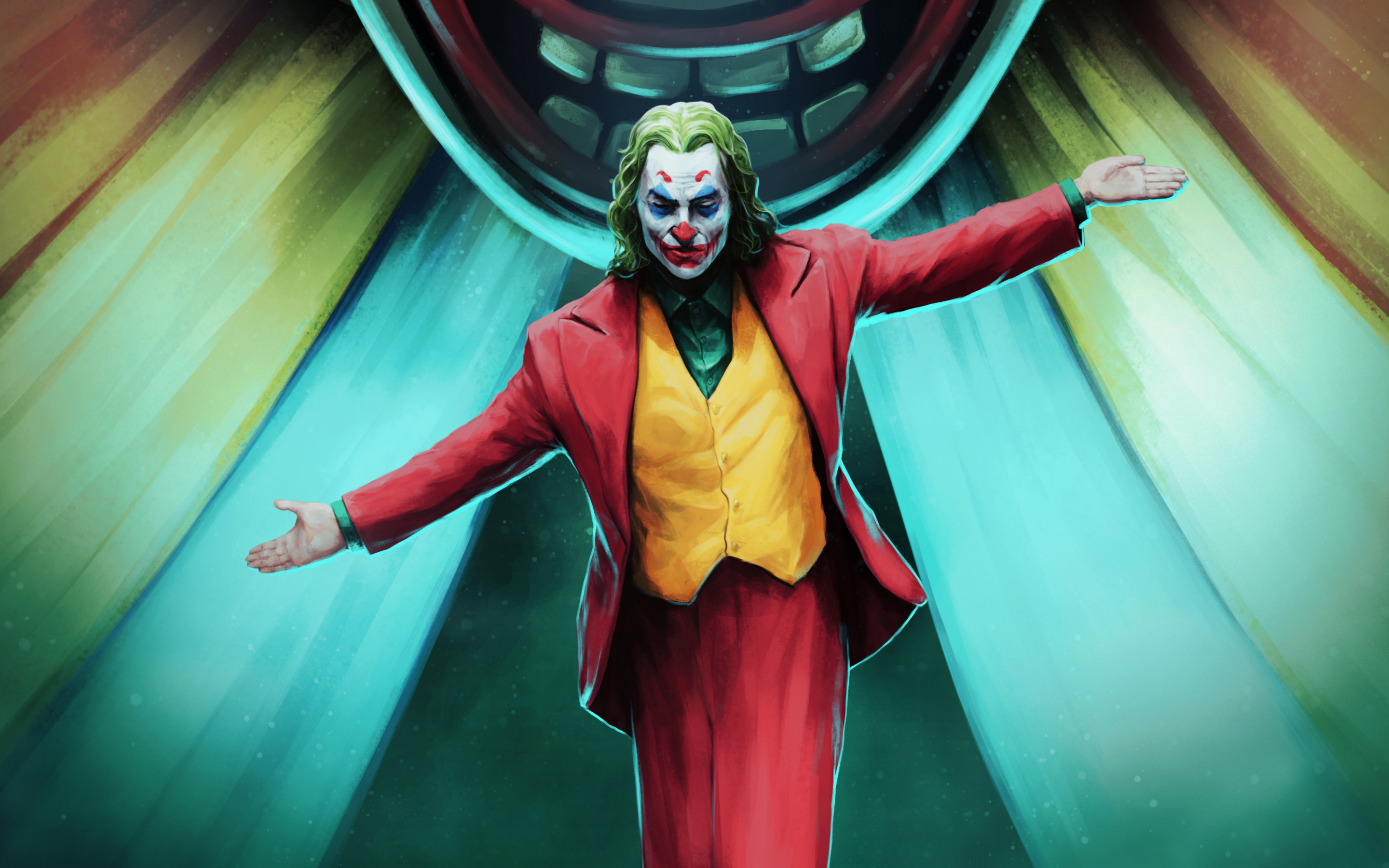 2019 movie, Joker, fan art, 2880x1800 wallpaper