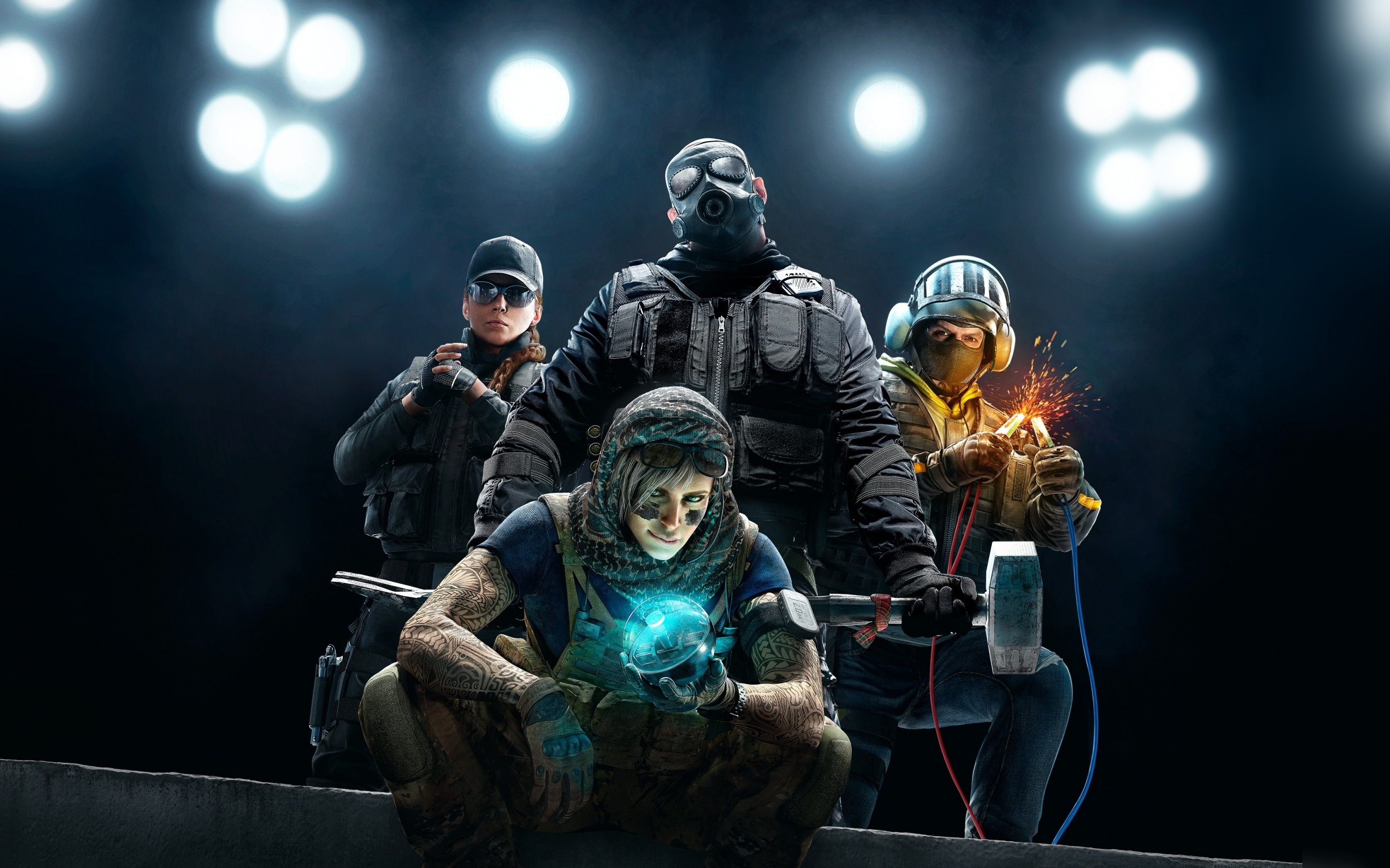 Soldier, Team, Tom Clancy's Rainbow Six Siege, game, 2880x1800 wallpaper