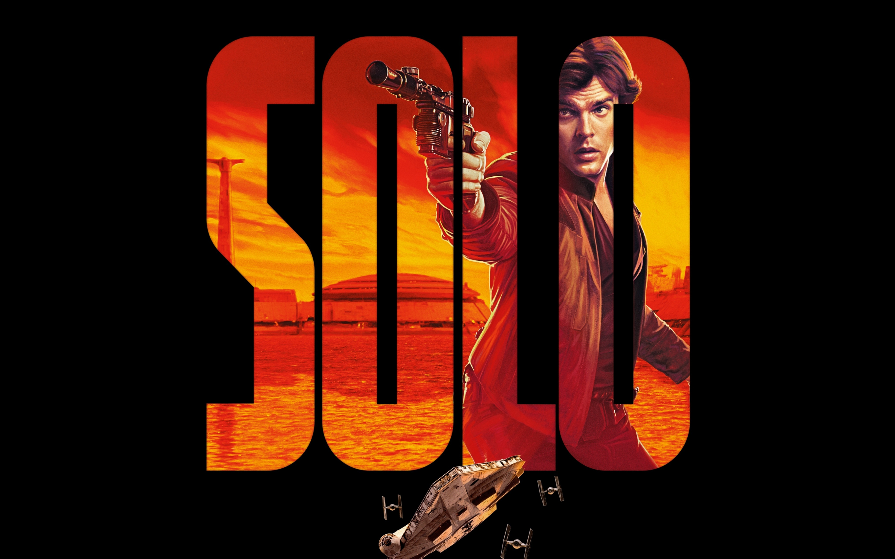 Solo: A star wars story, 2018 movie, typo, 2880x1800 wallpaper