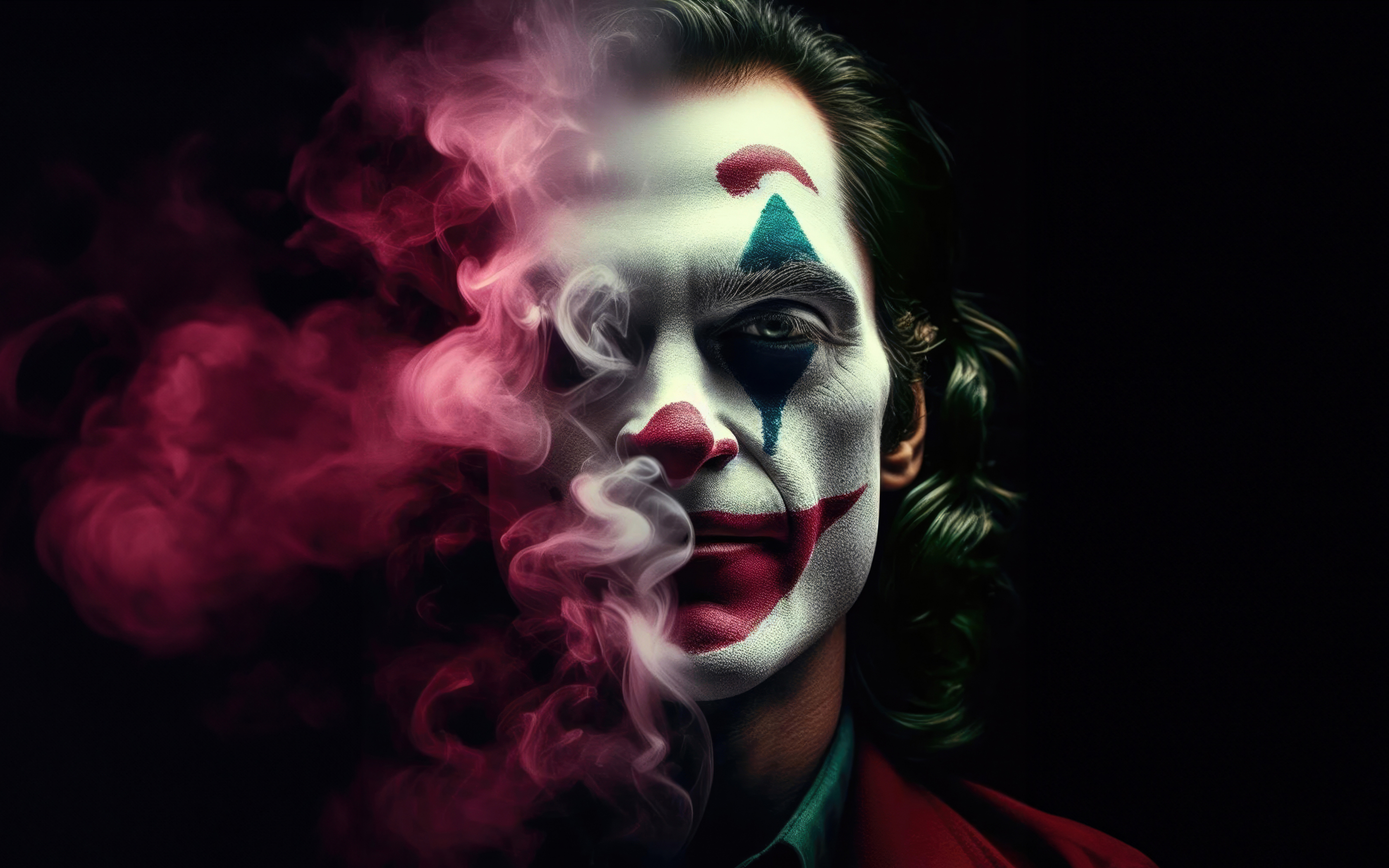 Joker, chaos inside, fan art, 2880x1800 wallpaper
