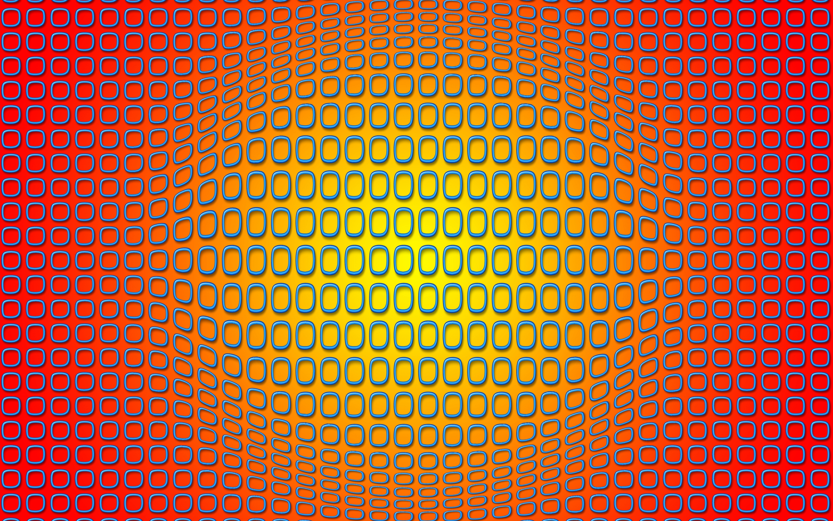Grid, squares, texture, illusion, 2880x1800 wallpaper