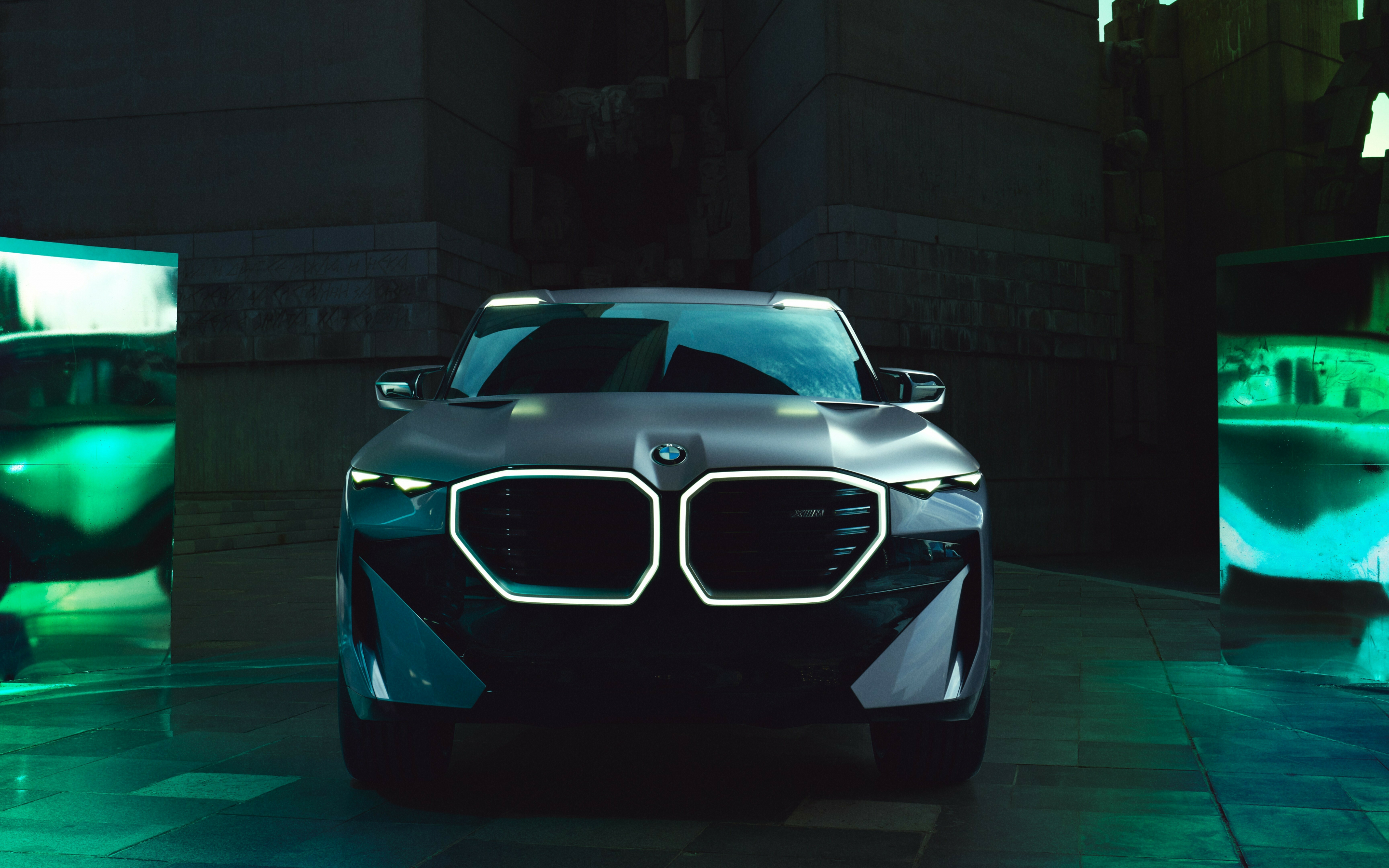 BMW XM, front view, 2023, 2880x1800 wallpaper