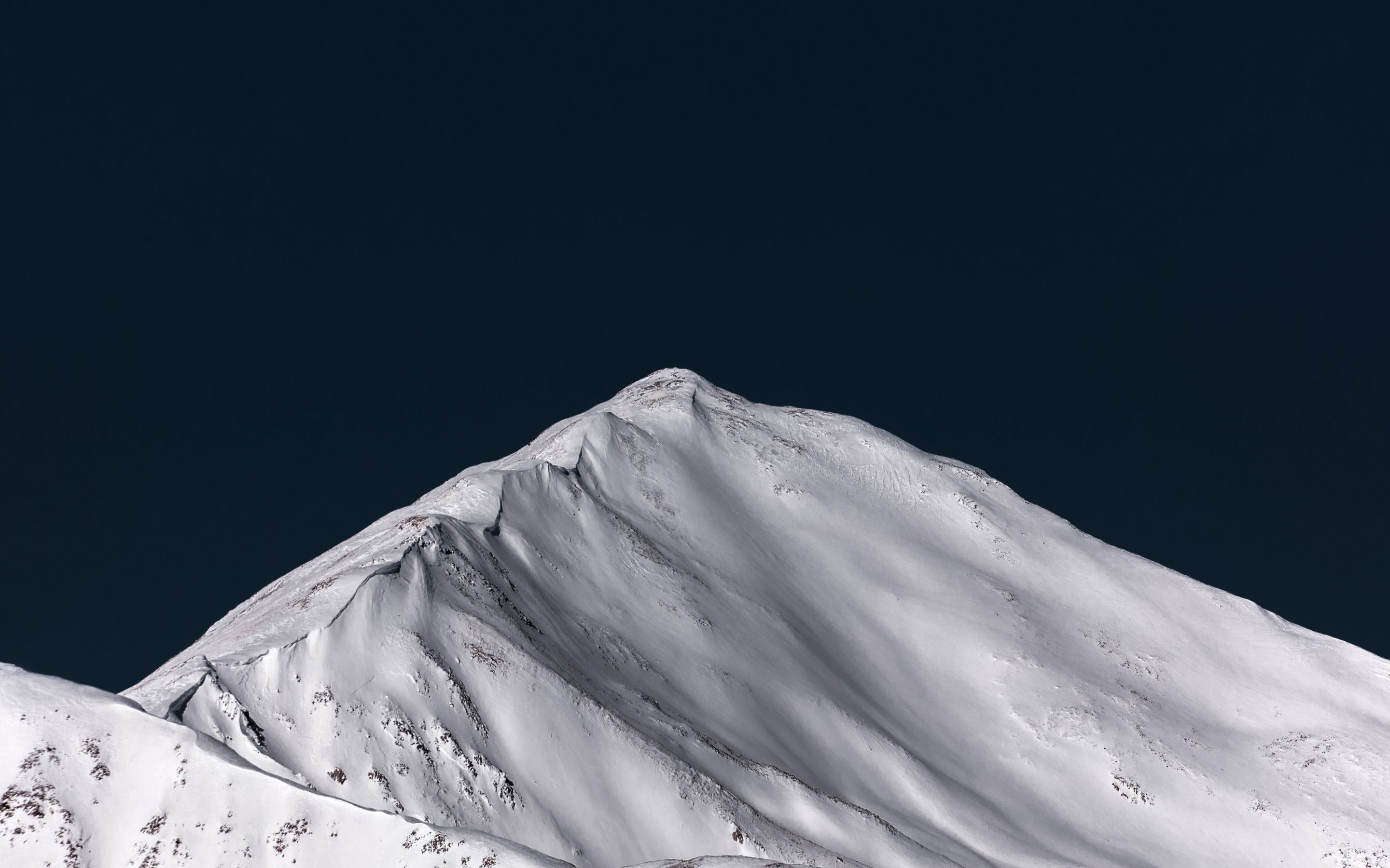Glacier, mountain, snow, sunny day, 2880x1800 wallpaper