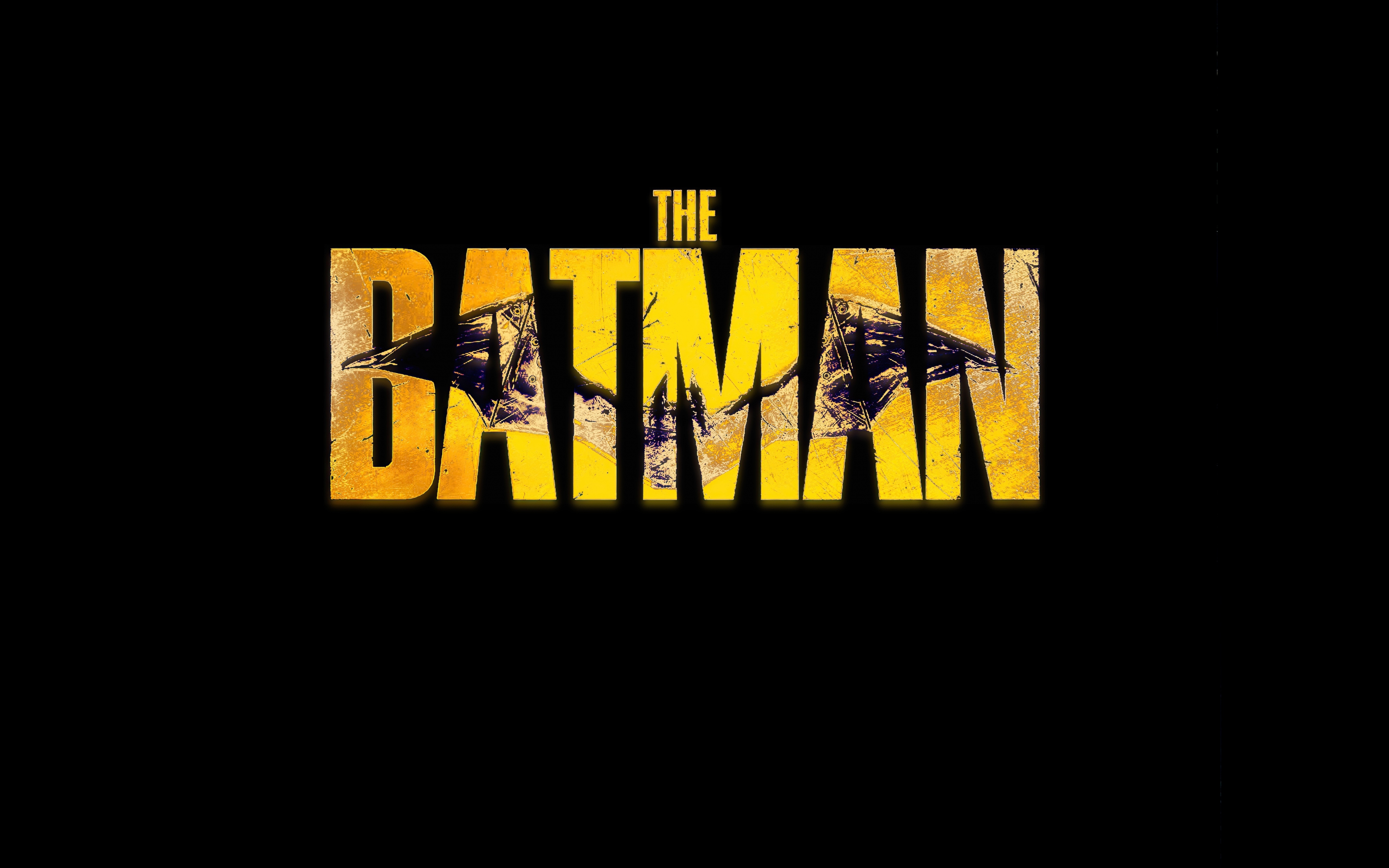 The batman movie, logo, 2021, 2880x1800 wallpaper