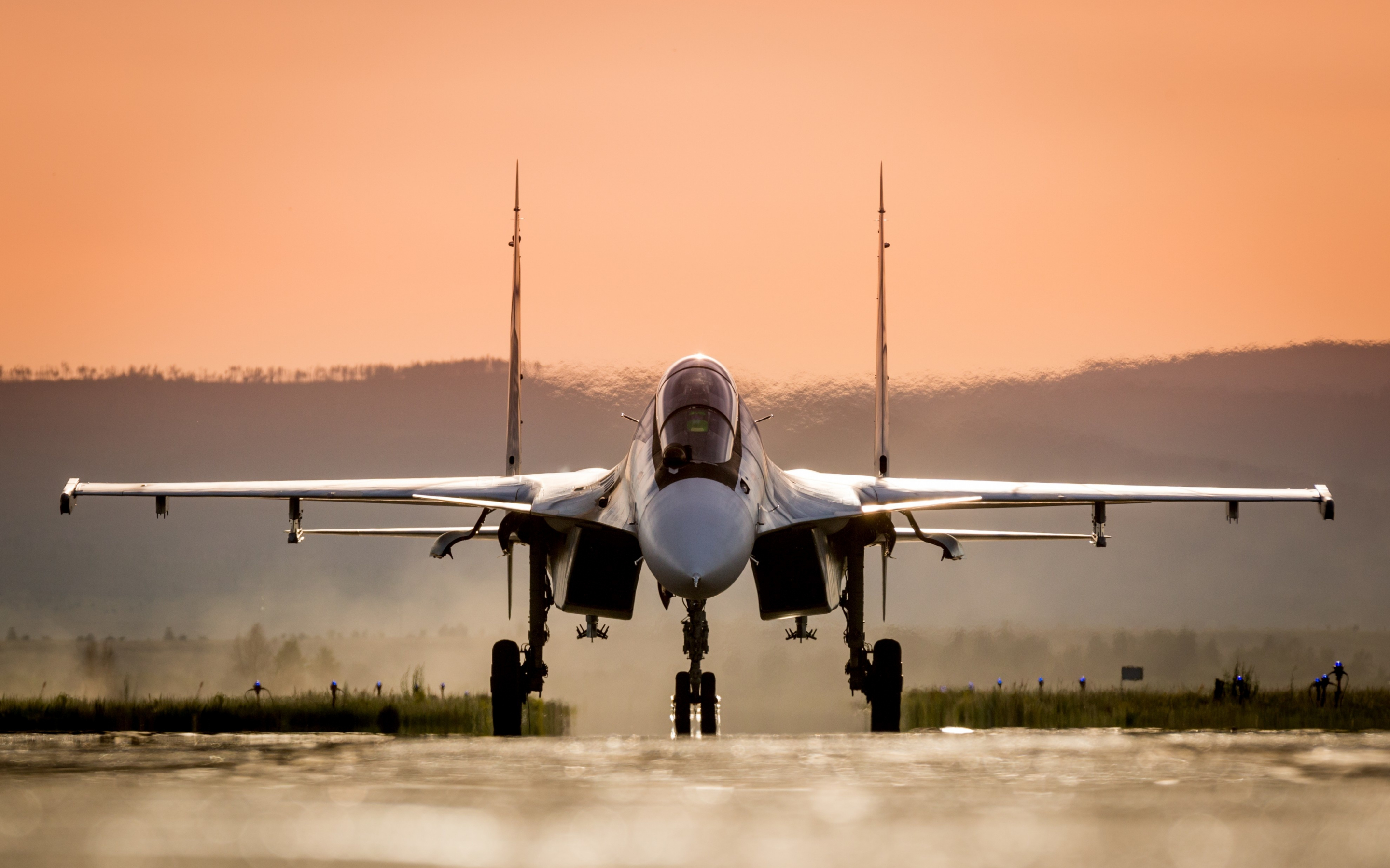 Sukhoi Su-30, fighter aircraft, military, plane, 2880x1800 wallpaper