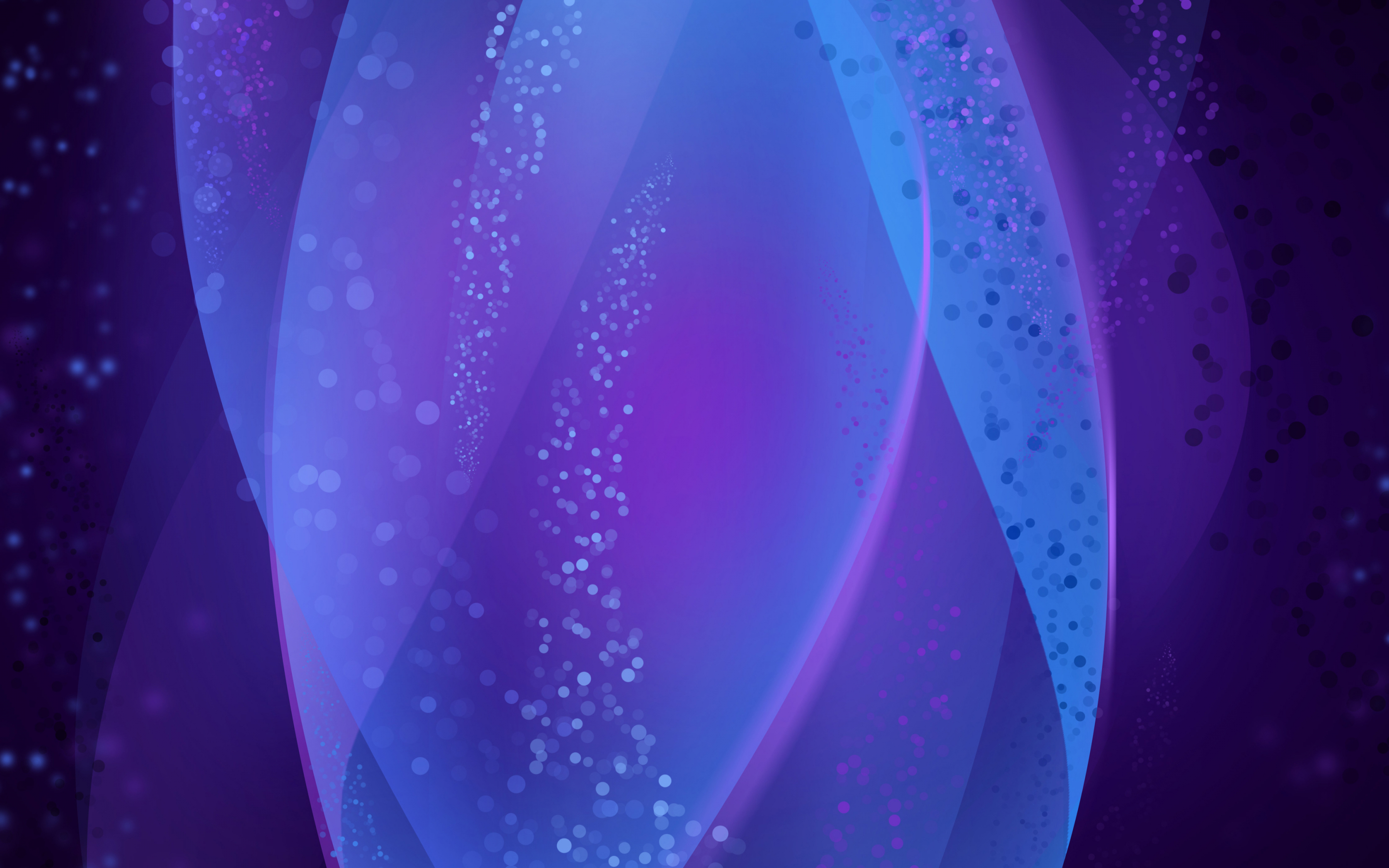 Bokeh, purple, digital art, 2880x1800 wallpaper