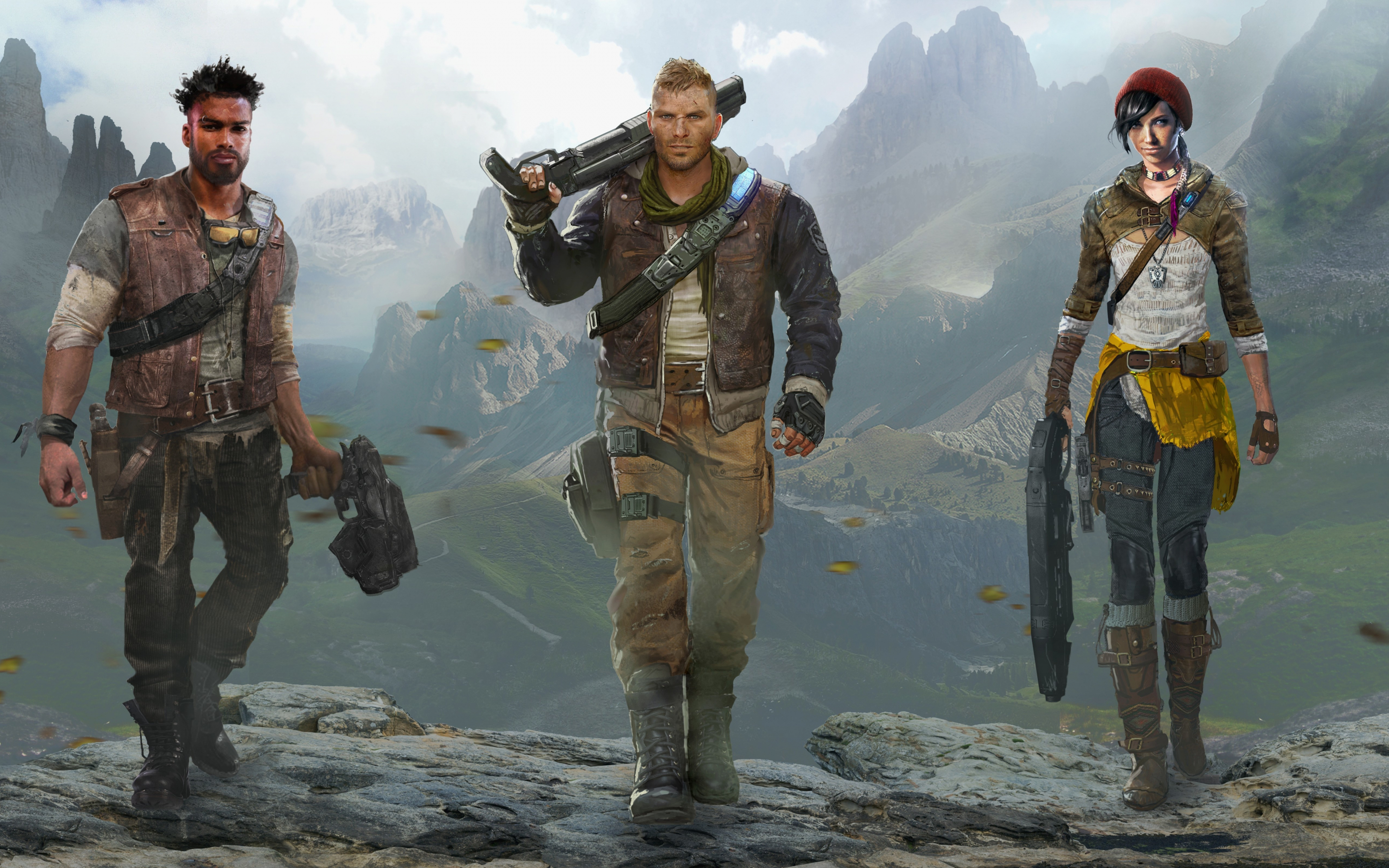Gears of War 4, fighters, video game, 2016, 2880x1800 wallpaper