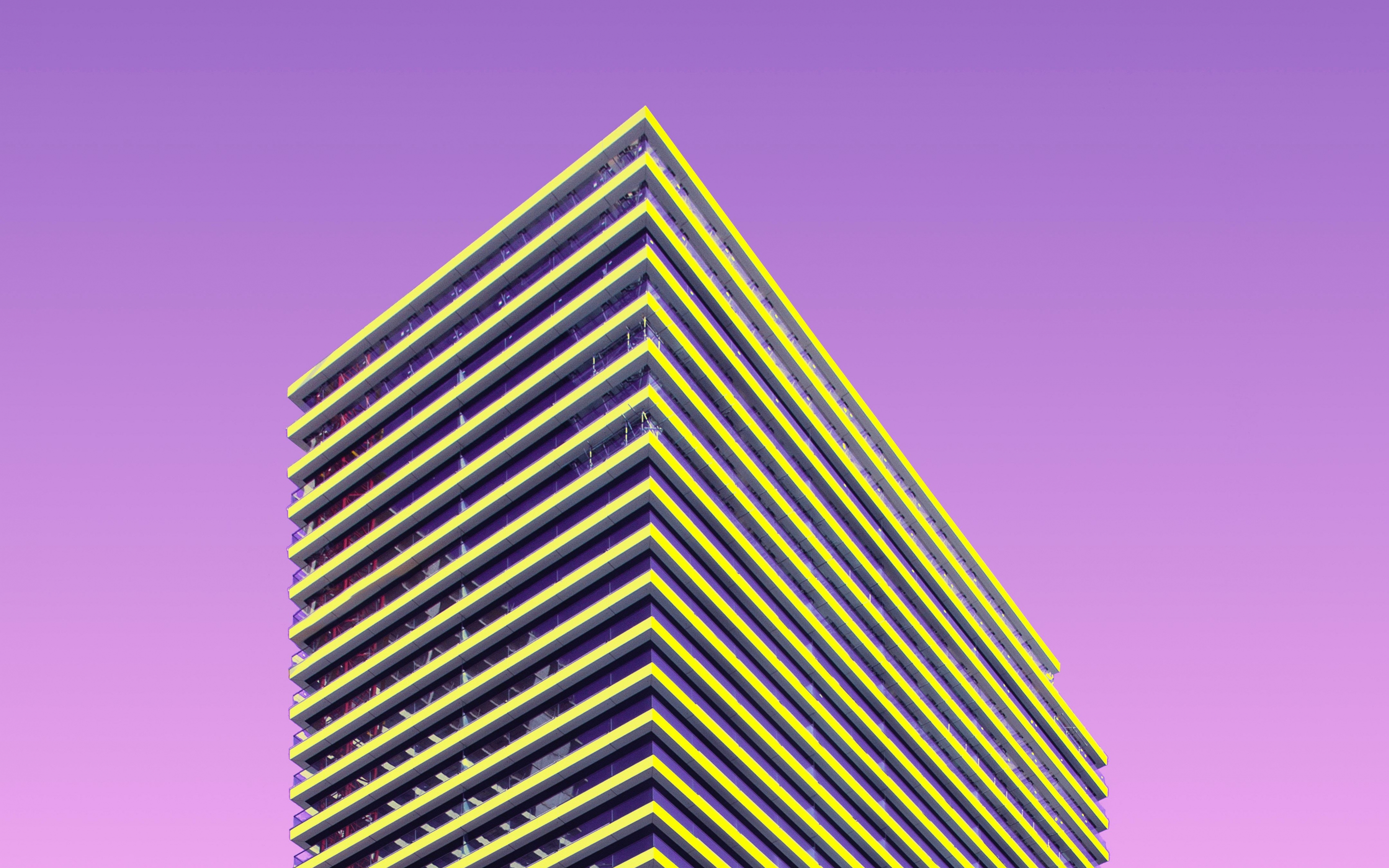 Modern skyscraper, building, 2880x1800 wallpaper