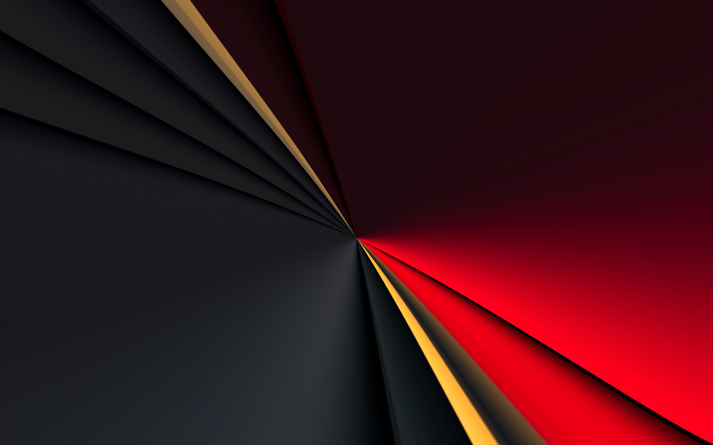 Abstract, dark and multi-colored stripes, pattern, 2880x1800 wallpaper