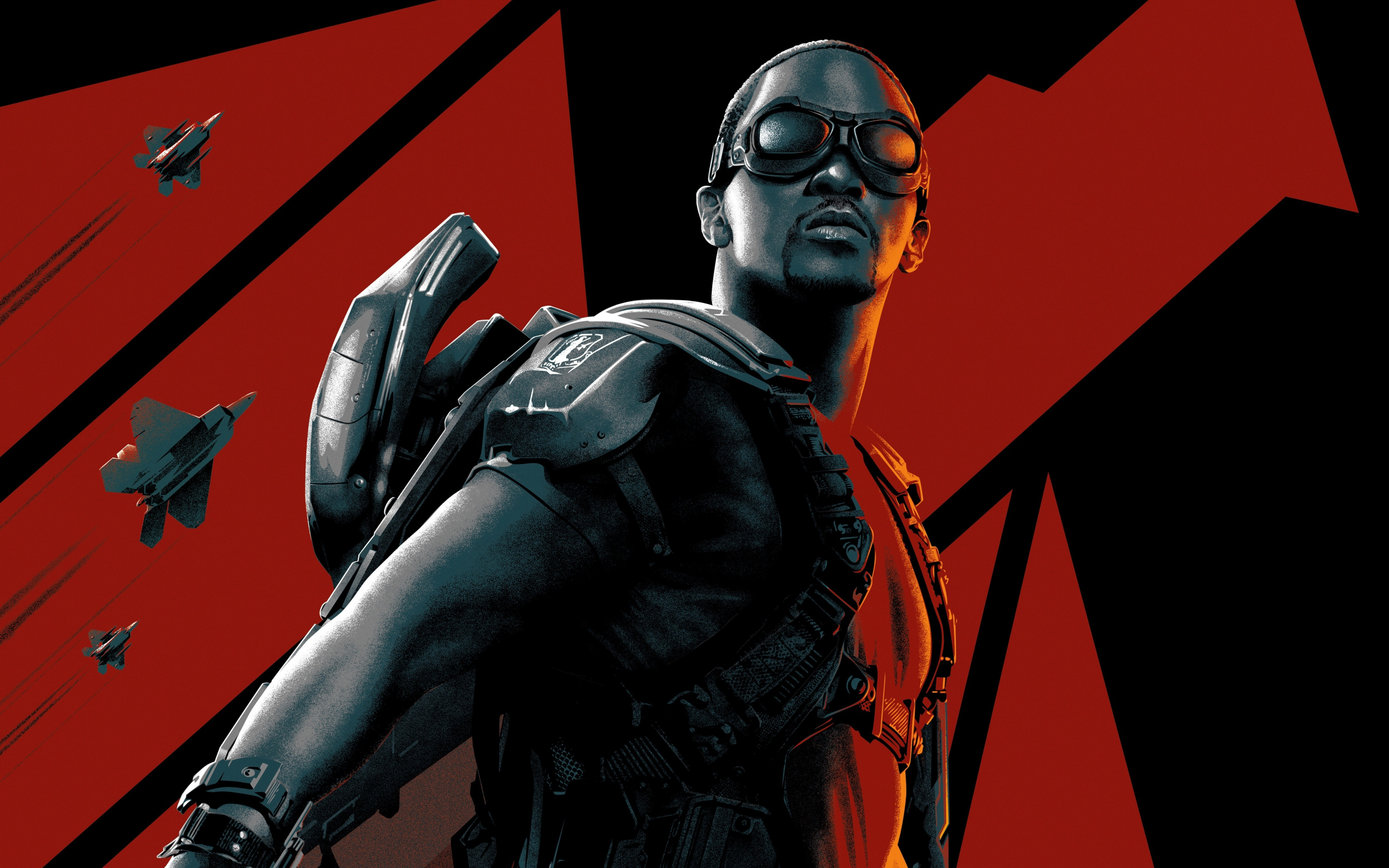 Anthony Mackie, Sam Wilson, falcon, marvel comics, superhero, 2880x1800 wallpaper