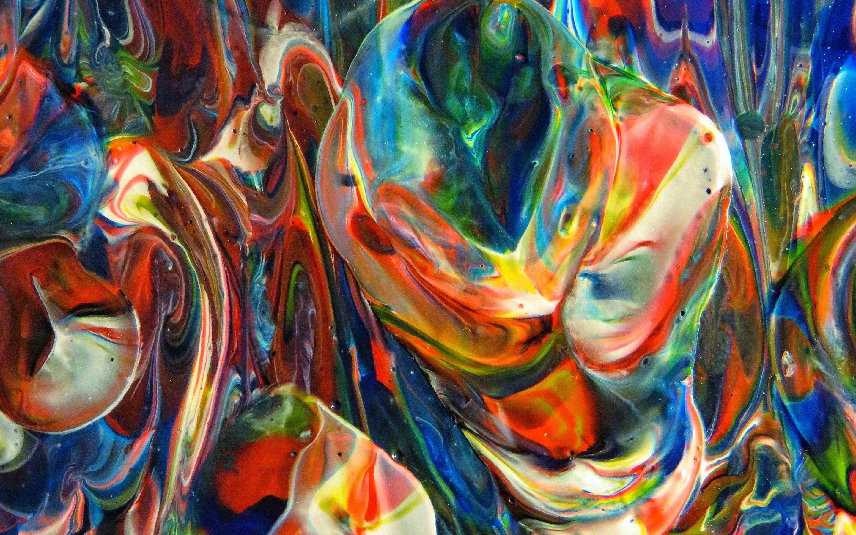 Multicolor, artwork, glitch, colorful, 2880x1800 wallpaper